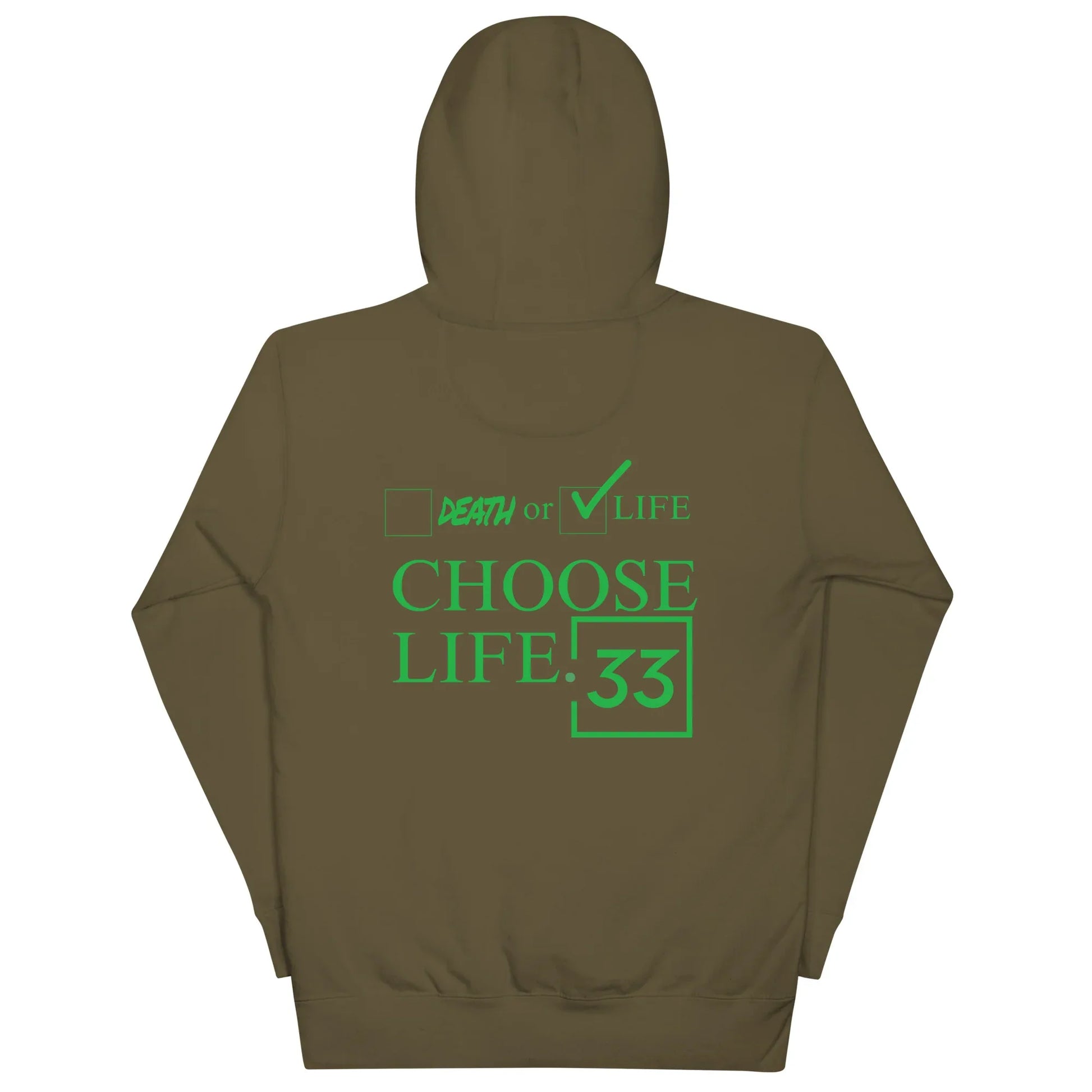 CHOOSE LIFE Unisex Hoodie - Da G.A.T.E 33