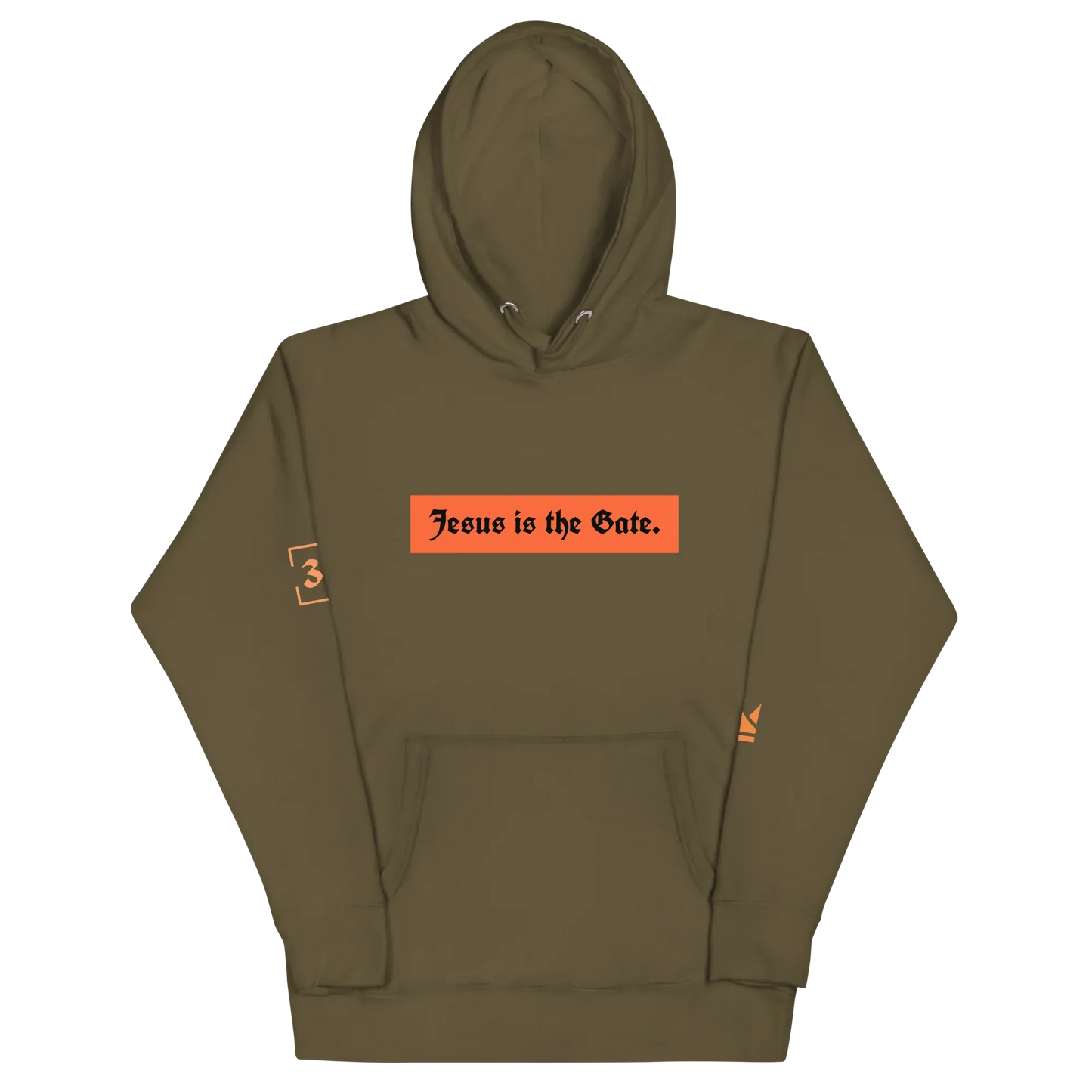 Jesus is the Gate. Unisex Hoodie - Da G.A.T.E 33