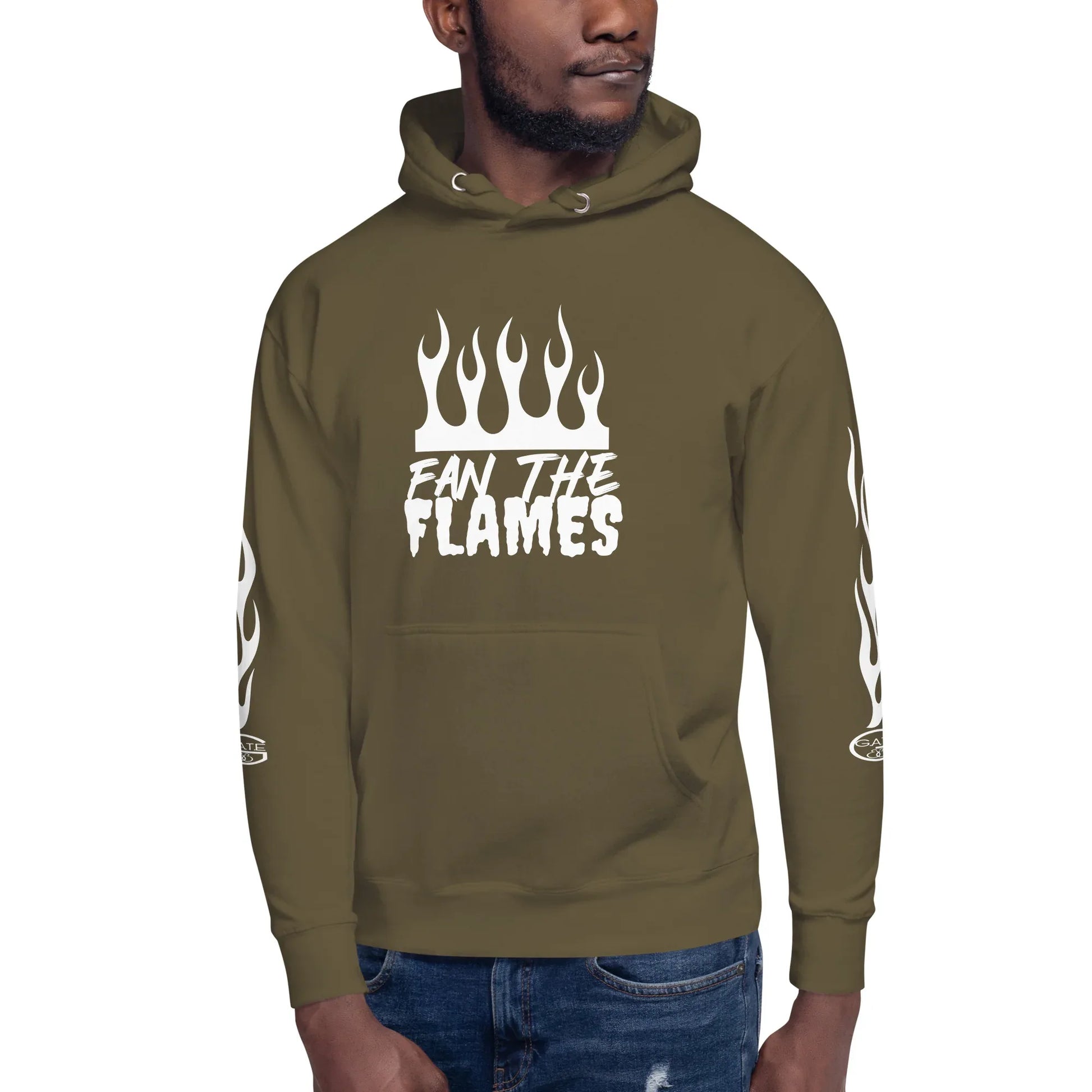 FAN THE FLAMES Unisex Hoodie - Da G.A.T.E 33