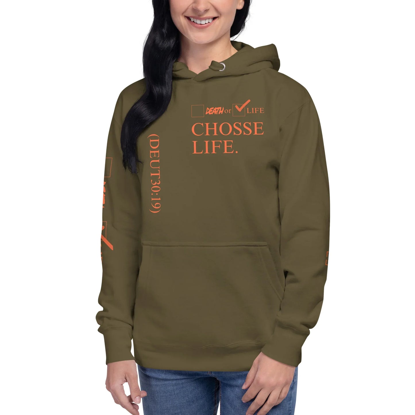 CHOOSE LIFE Unisex Hoodie - Da G.A.T.E 33