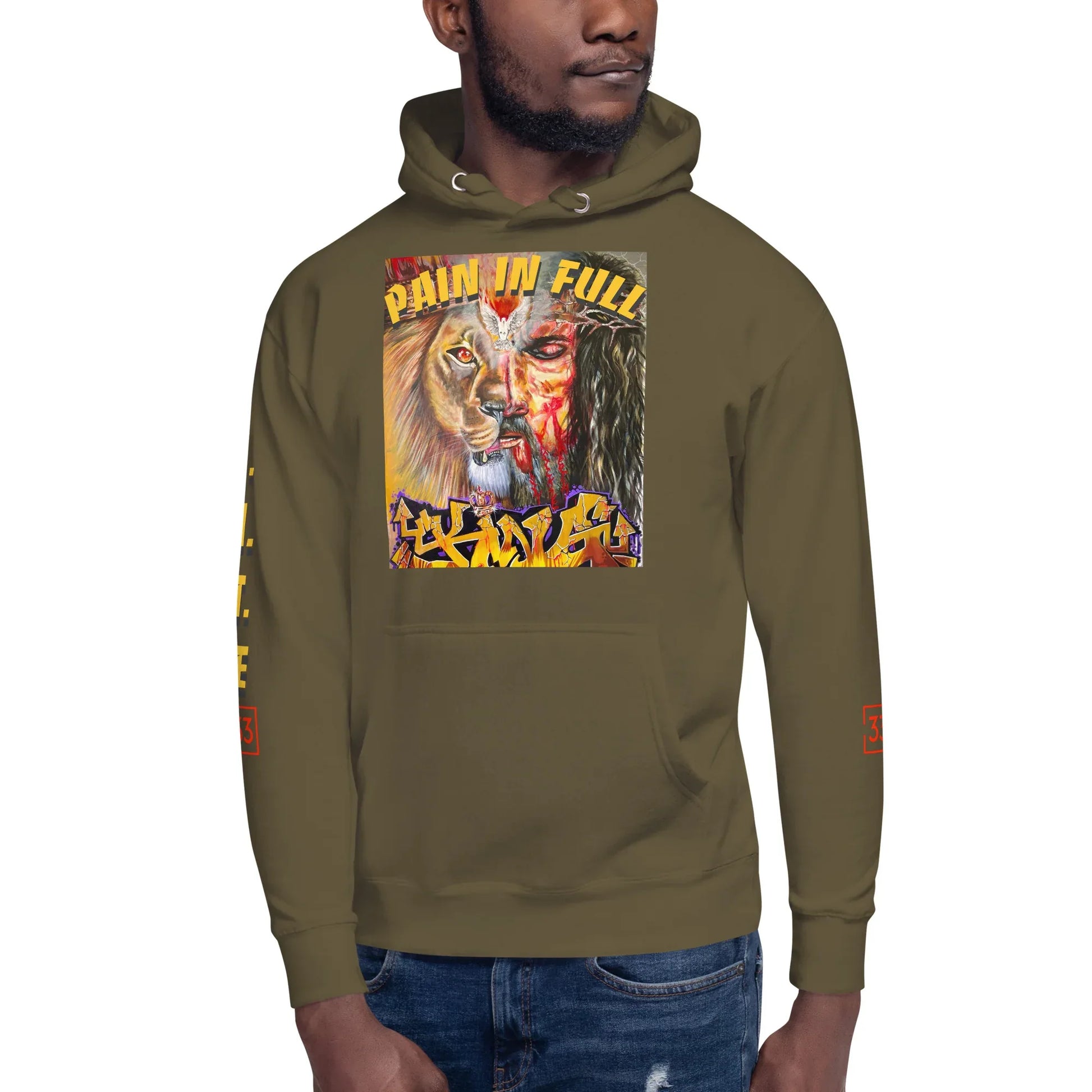 PAIN IN FULL Unisex Hoodie - Da G.A.T.E 33