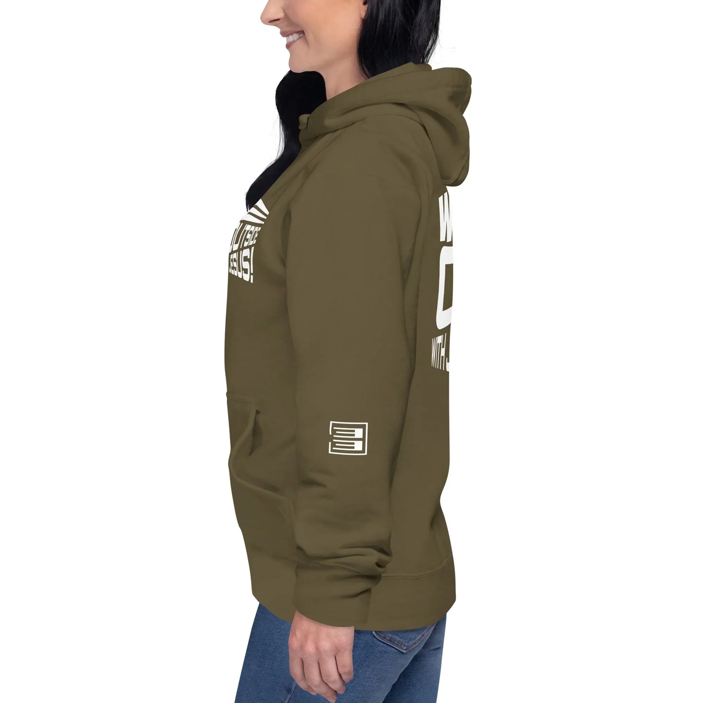 WE OUTSIDE -W- JESUS Unisex Hoodie - Da G.A.T.E 33