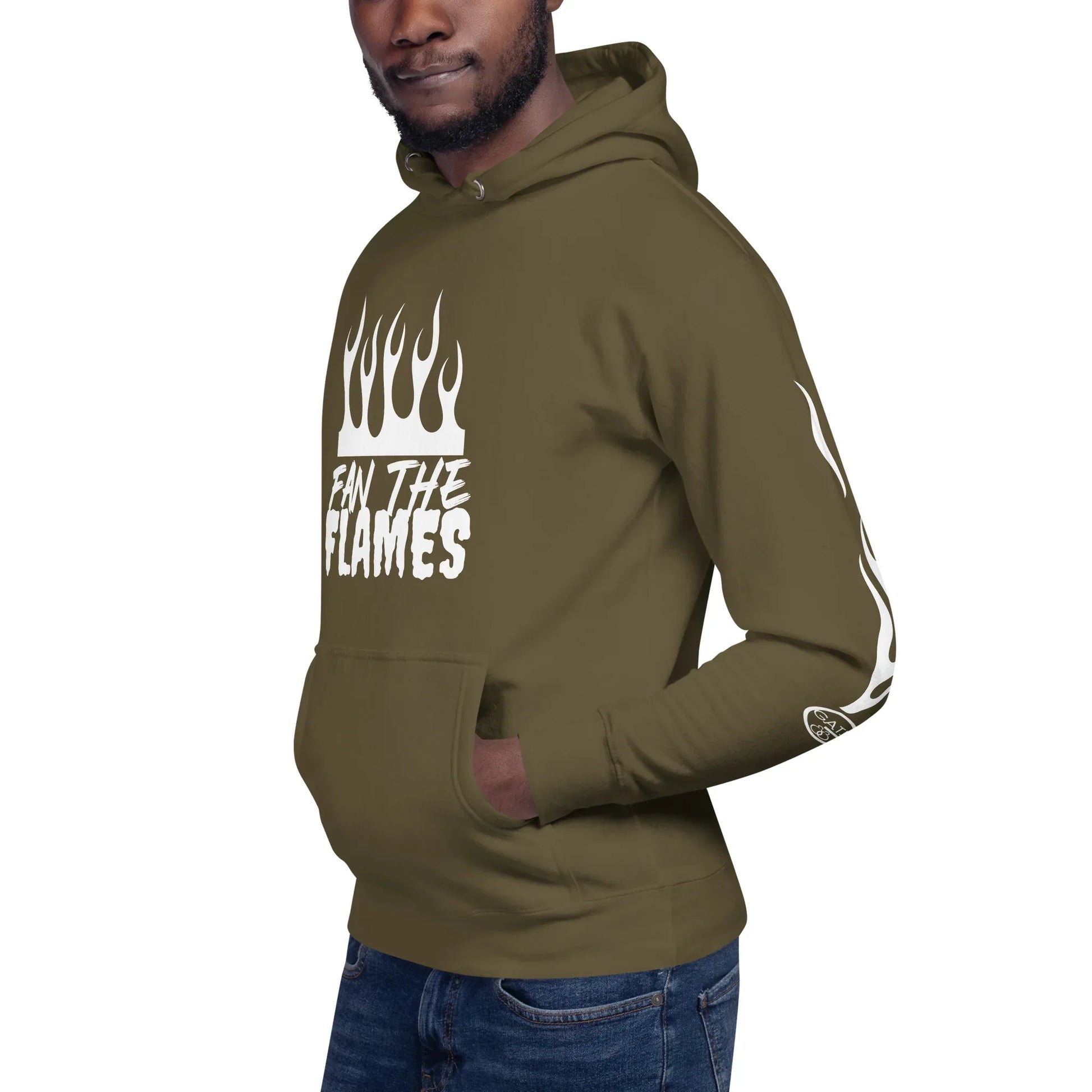 FAN THE FLAMES Unisex Hoodie - Da G.A.T.E 33