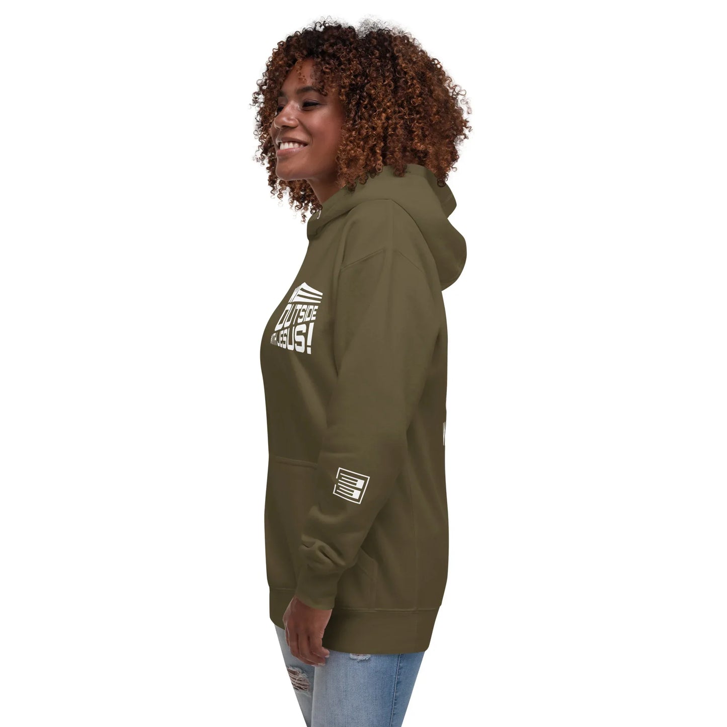 WE OUTSIDE -W- JESUS Unisex Hoodie - Da G.A.T.E 33