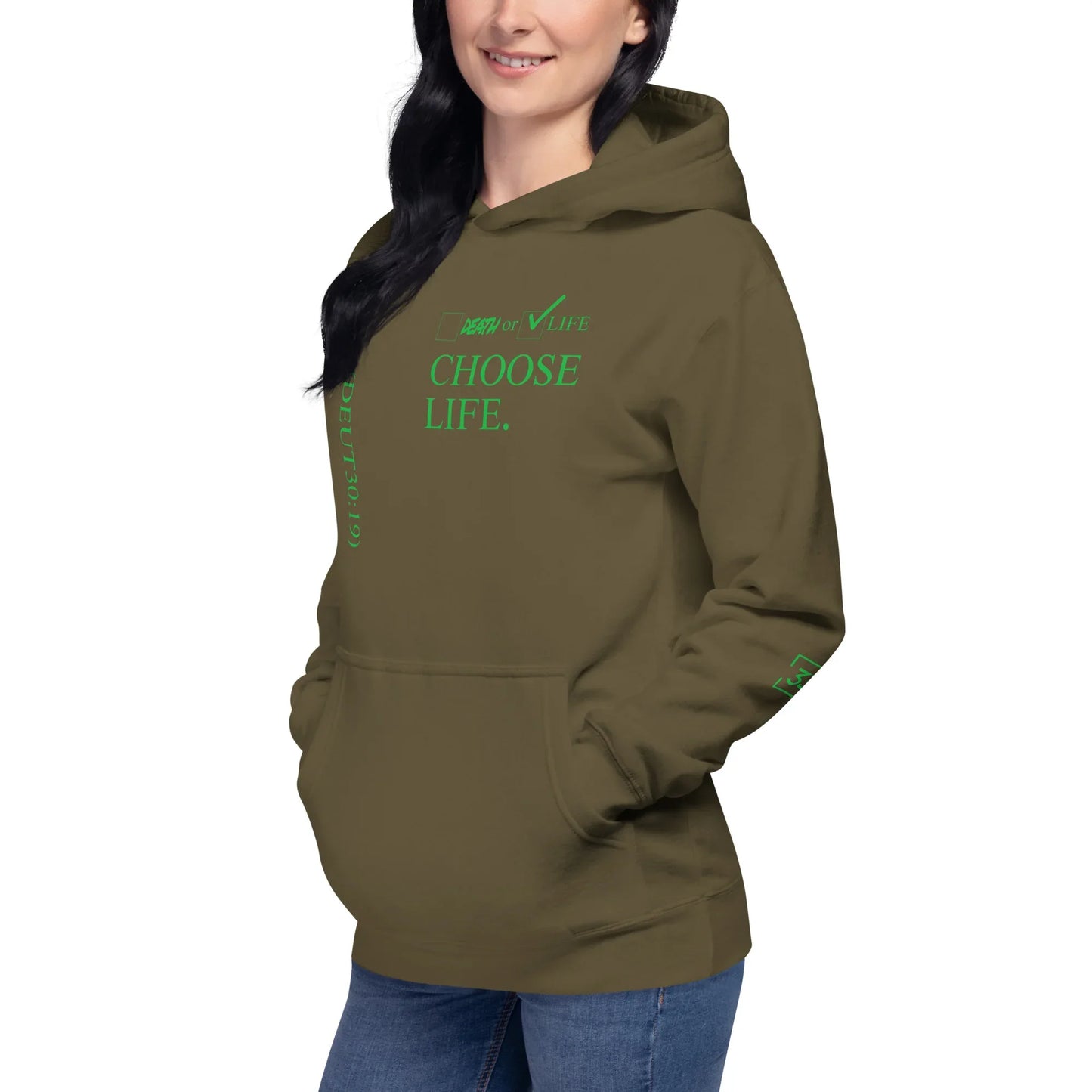 CHOSSE LIFE Unisex Hoodie - Da G.A.T.E 33