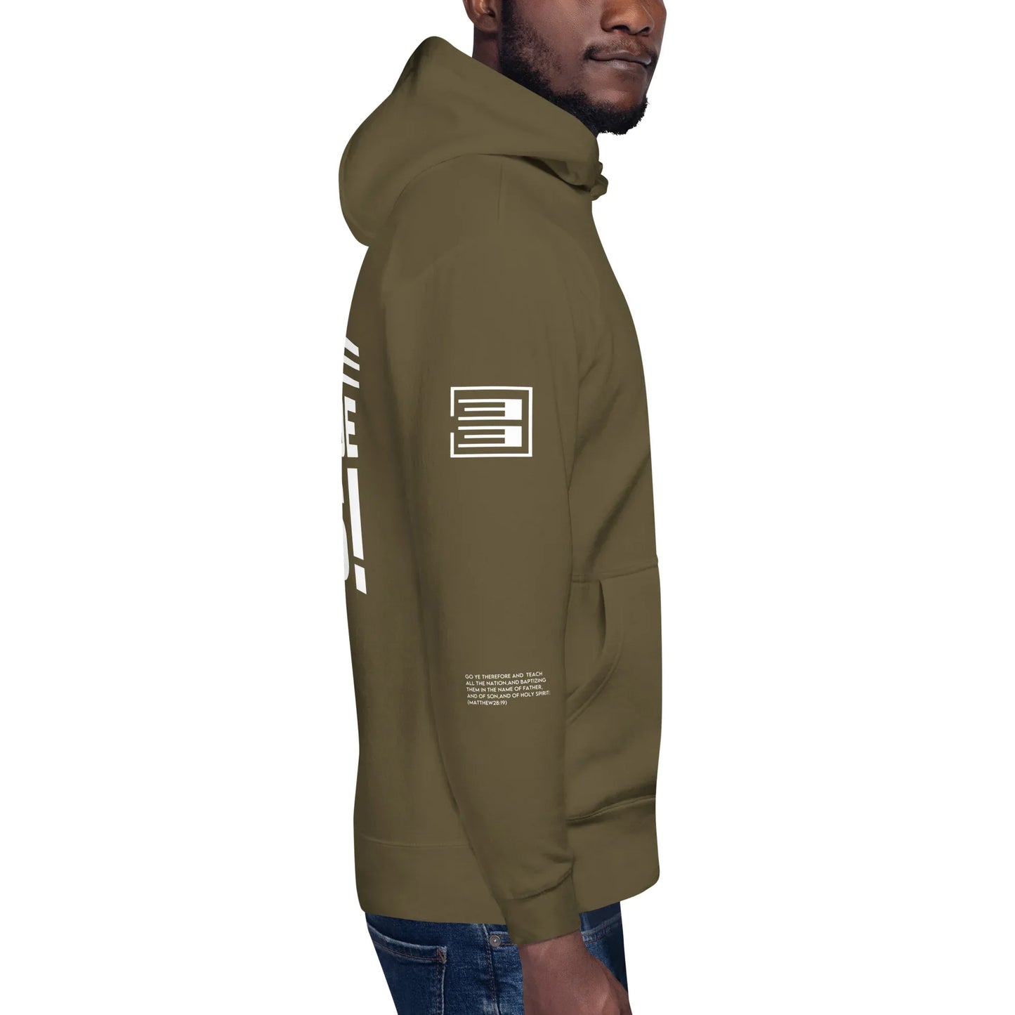WE OUTSIDE -W- JESUS Unisex Hoodie - Da G.A.T.E 33
