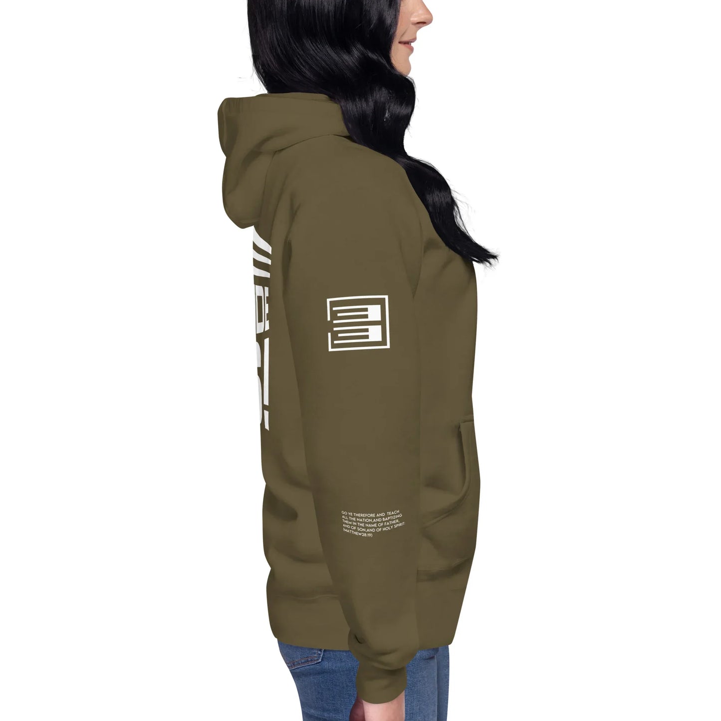 WE OUTSIDE -W- JESUS Unisex Hoodie - Da G.A.T.E 33