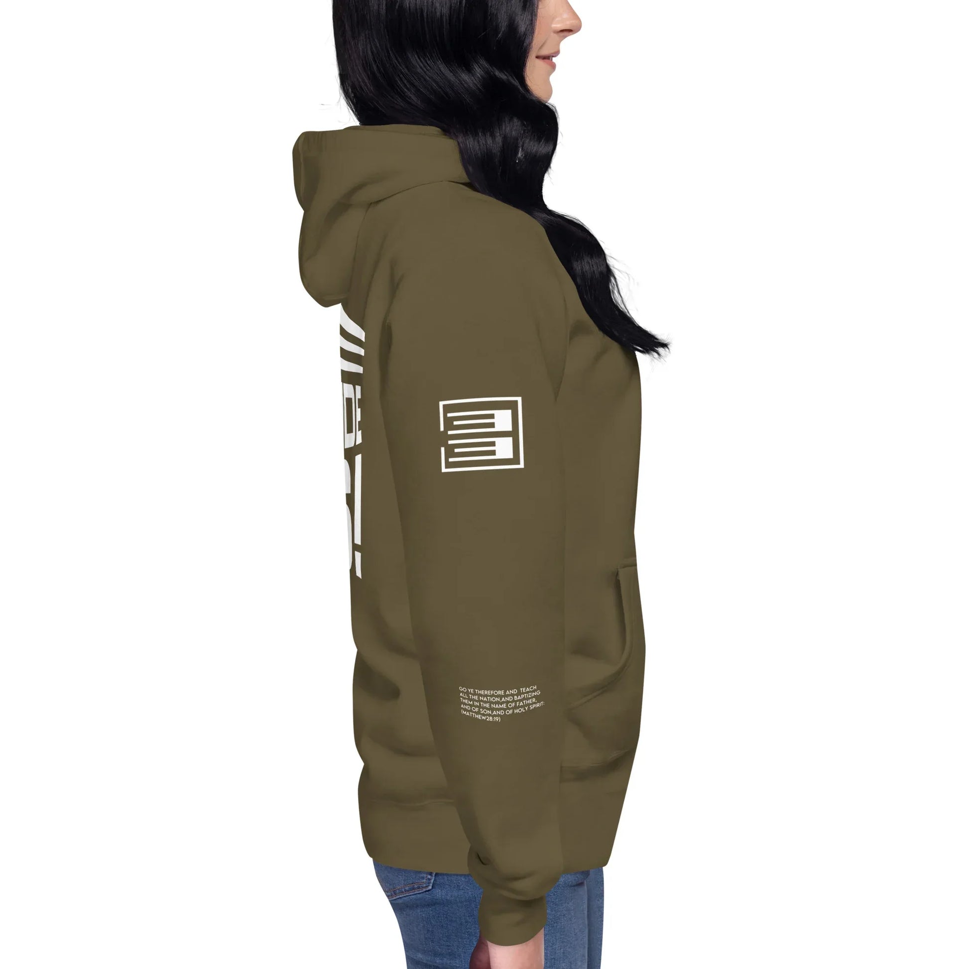 WE OUTSIDE -W- JESUS Unisex Hoodie - Da G.A.T.E 33