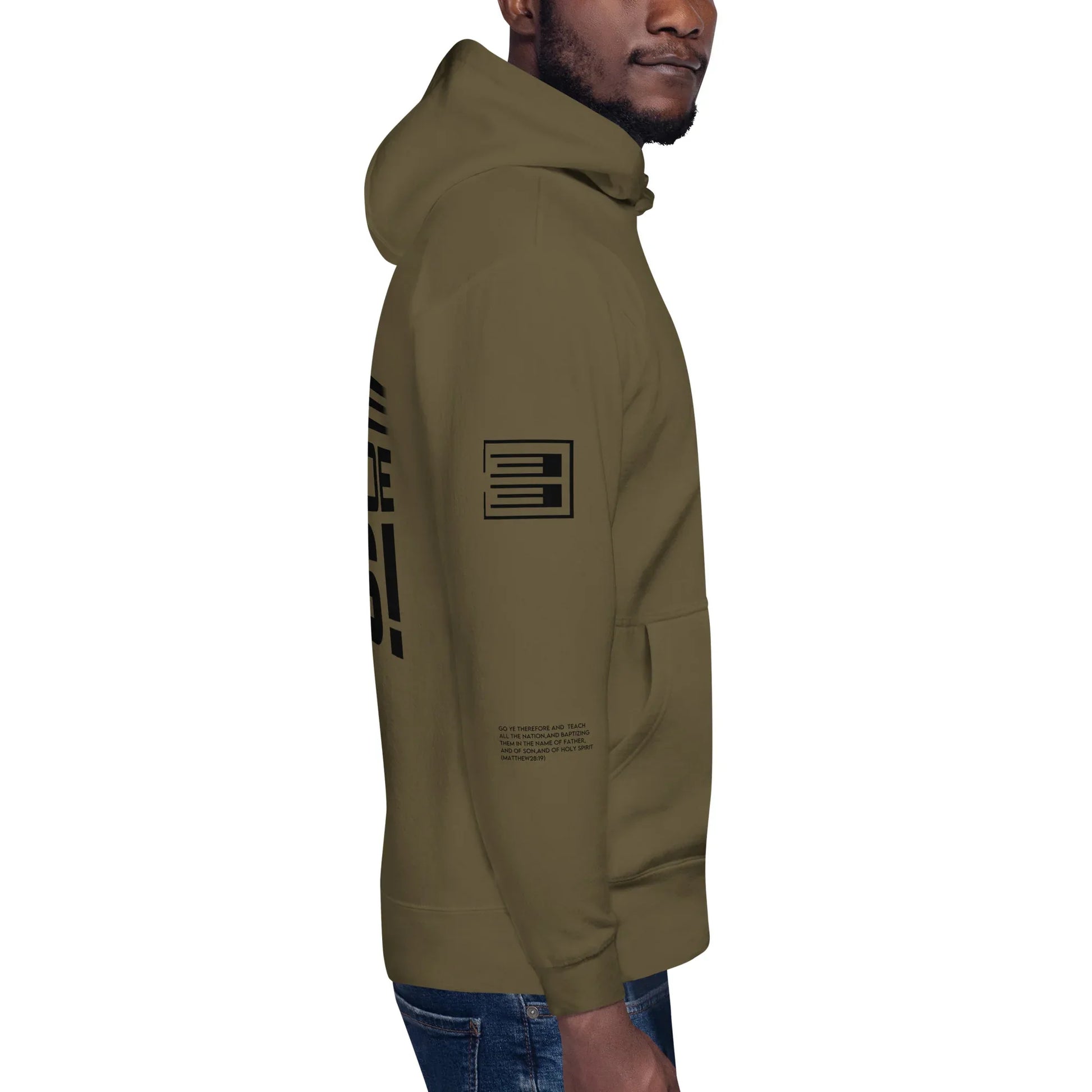 WE OUTSIDE -W- JESUS Unisex Hoodie - Da G.A.T.E 33