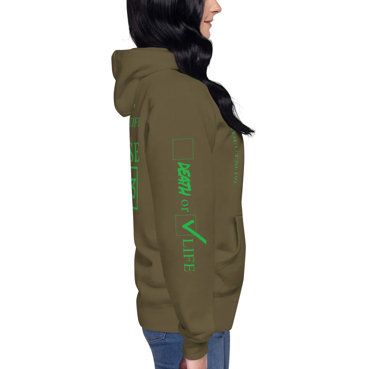 CHOSSE LIFE Unisex Hoodie - Da G.A.T.E 33