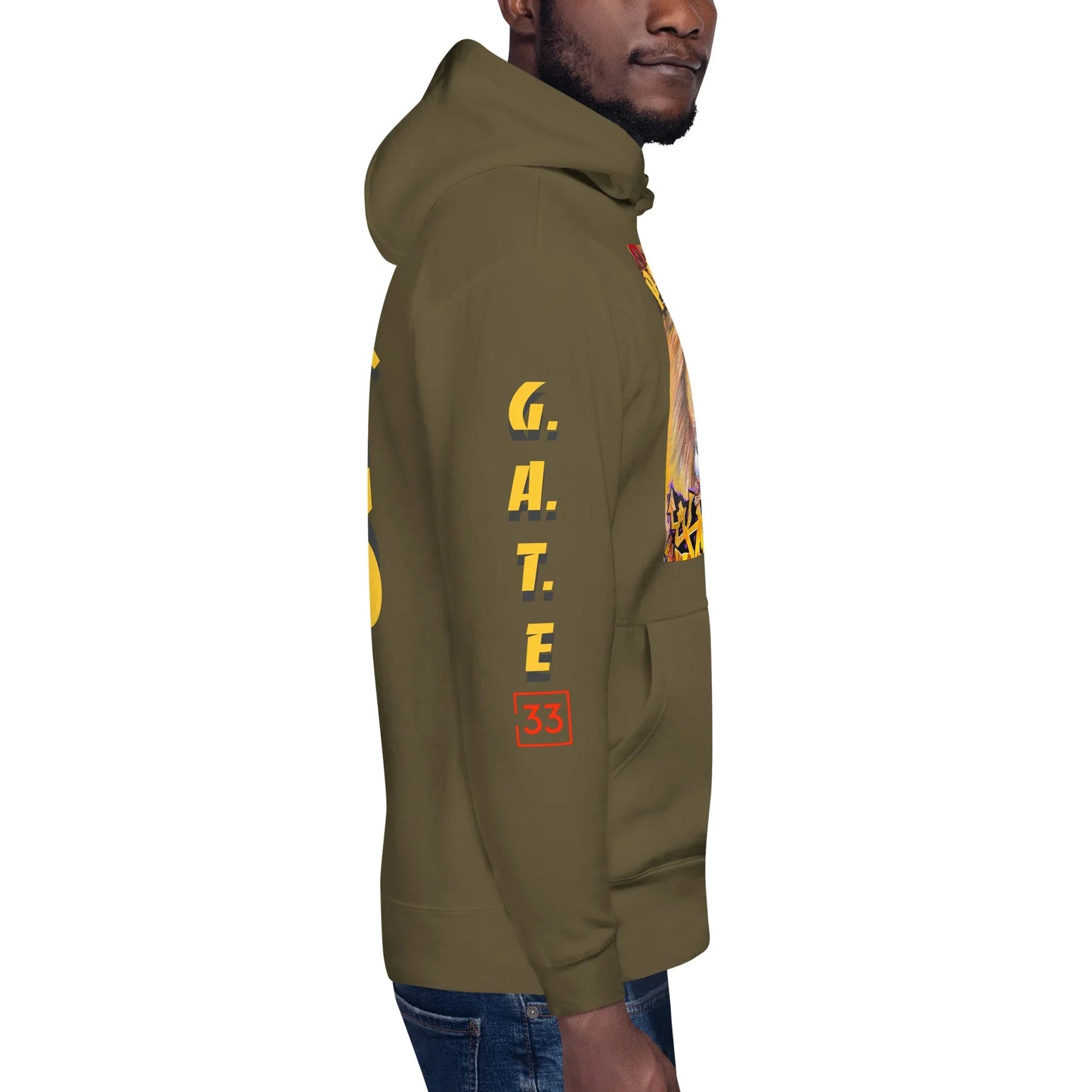 PAIN IN FULL Unisex Hoodie - Da G.A.T.E 33