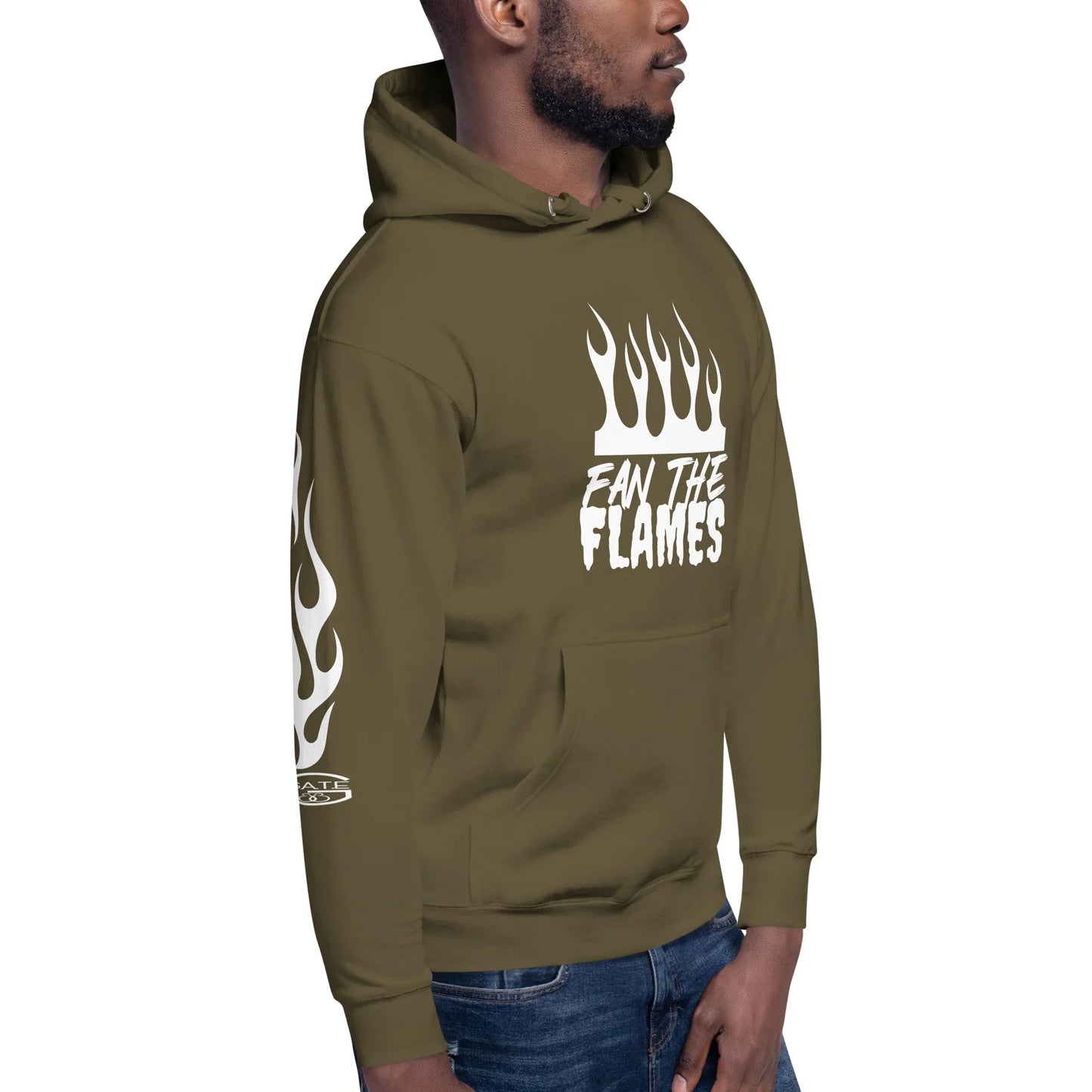 FAN THE FLAMES Unisex Hoodie - Da G.A.T.E 33