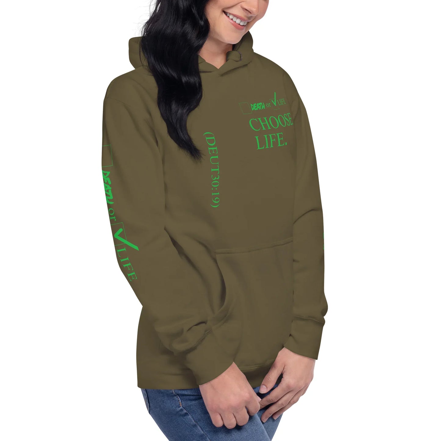 CHOSSE LIFE Unisex Hoodie - Da G.A.T.E 33