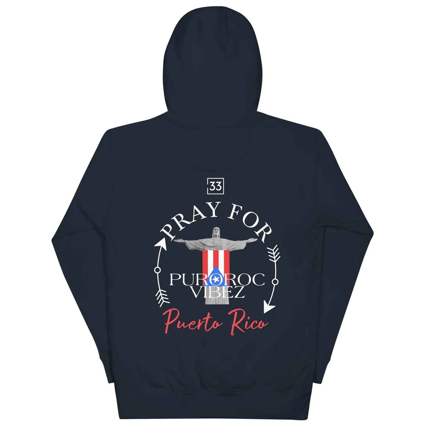 PRAY FOR PR Unisex Hoodie - Da G.A.T.E 33
