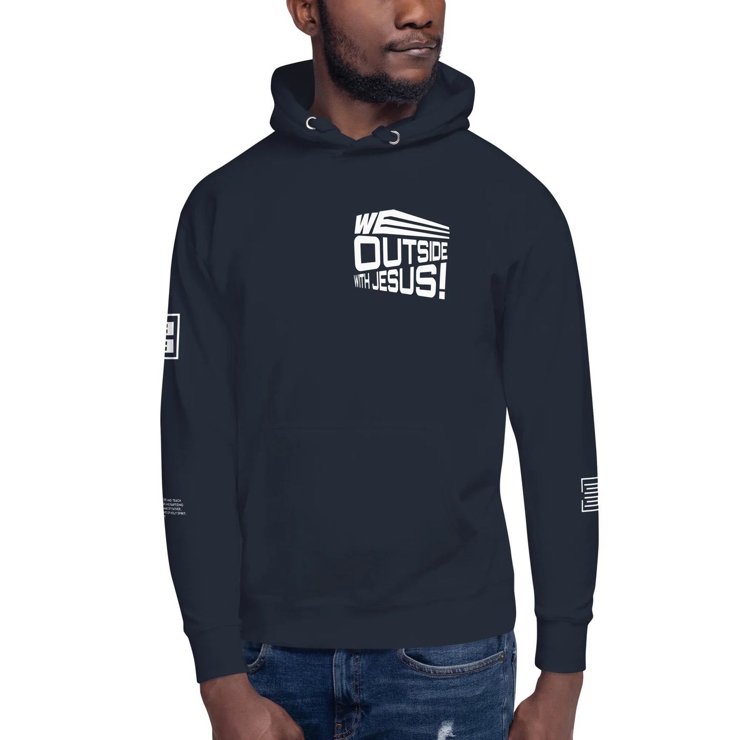 WE OUTSIDE -W- JESUS Unisex Hoodie - Da G.A.T.E 33
