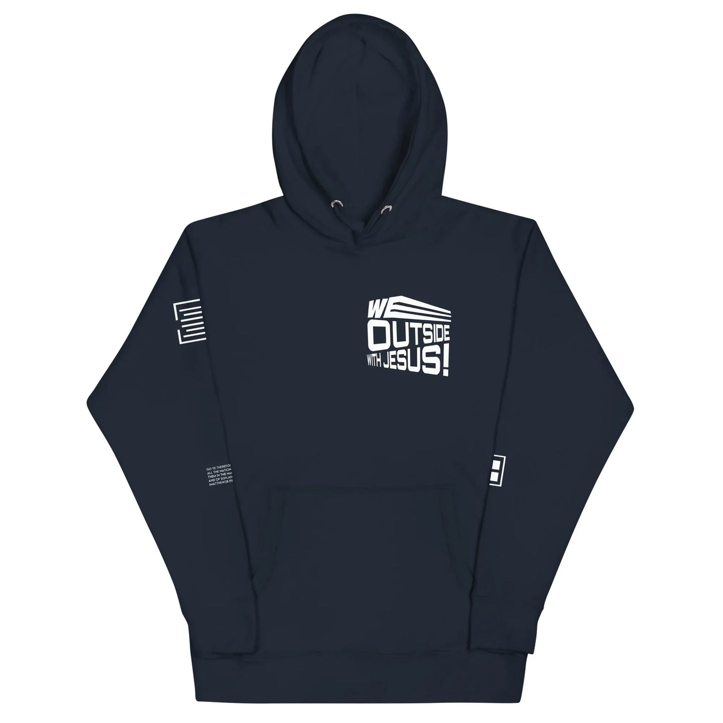 WE OUTSIDE -W- JESUS Unisex Hoodie - Da G.A.T.E 33