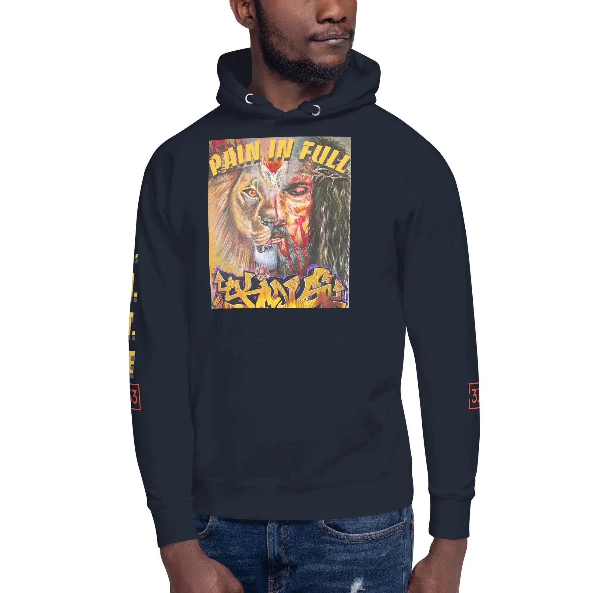 PAIN IN FULL Unisex Hoodie - Da G.A.T.E 33