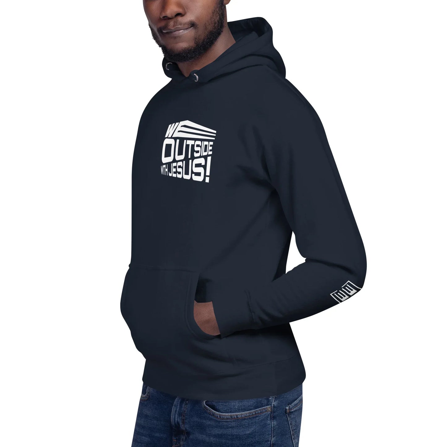WE OUTSIDE -W- JESUS Unisex Hoodie - Da G.A.T.E 33