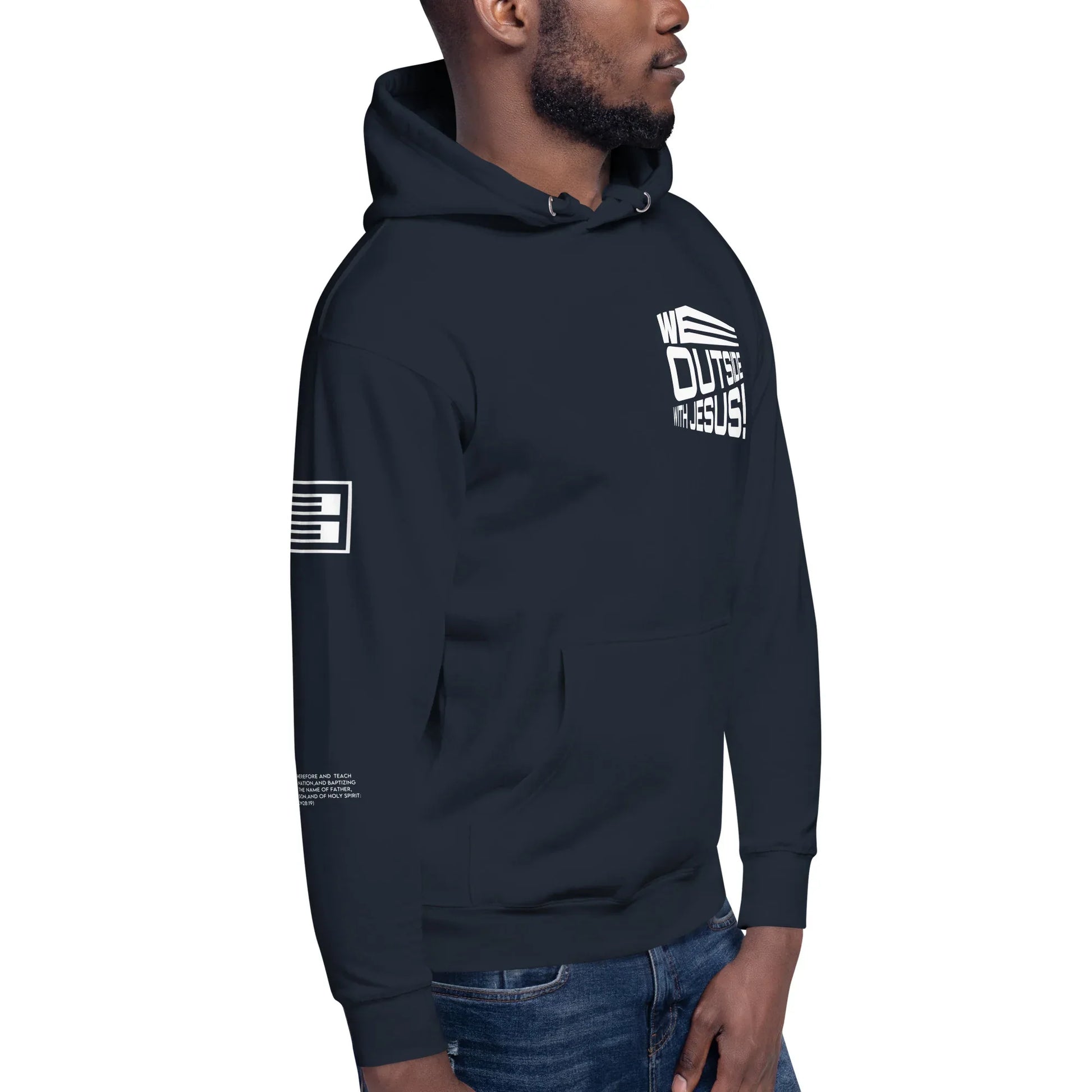 WE OUTSIDE -W- JESUS Unisex Hoodie - Da G.A.T.E 33