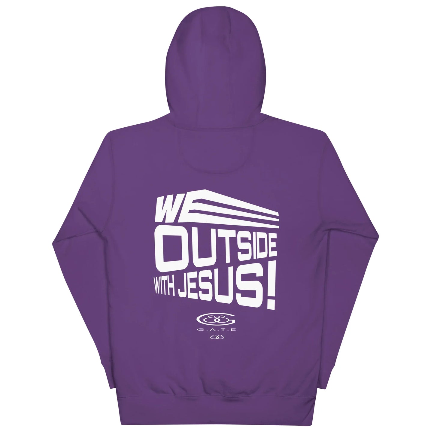 WE OUTSIDE -W- JESUS Unisex Hoodie - Da G.A.T.E 33