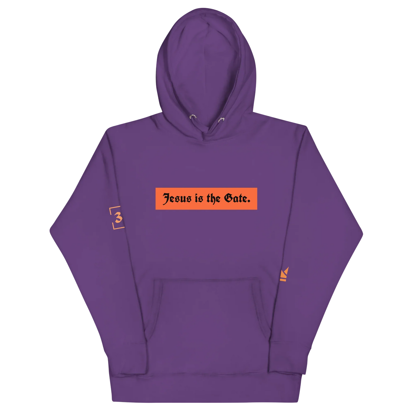 Jesus is the Gate. Unisex Hoodie - Da G.A.T.E 33