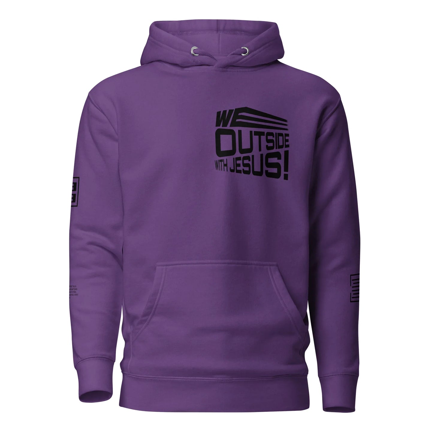WE OUTSIDE -W- JESUS Unisex Hoodie - Da G.A.T.E 33