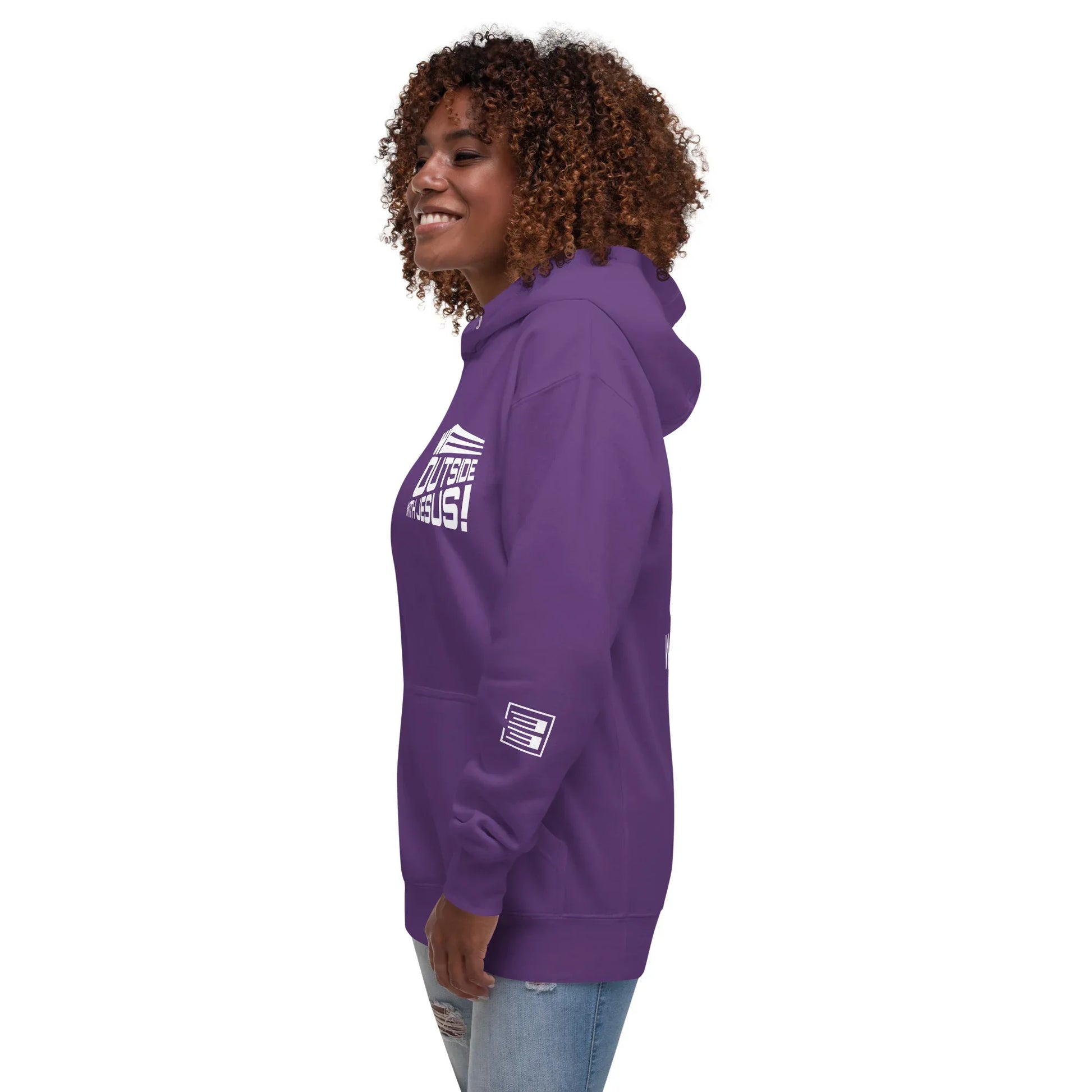 WE OUTSIDE -W- JESUS Unisex Hoodie - Da G.A.T.E 33