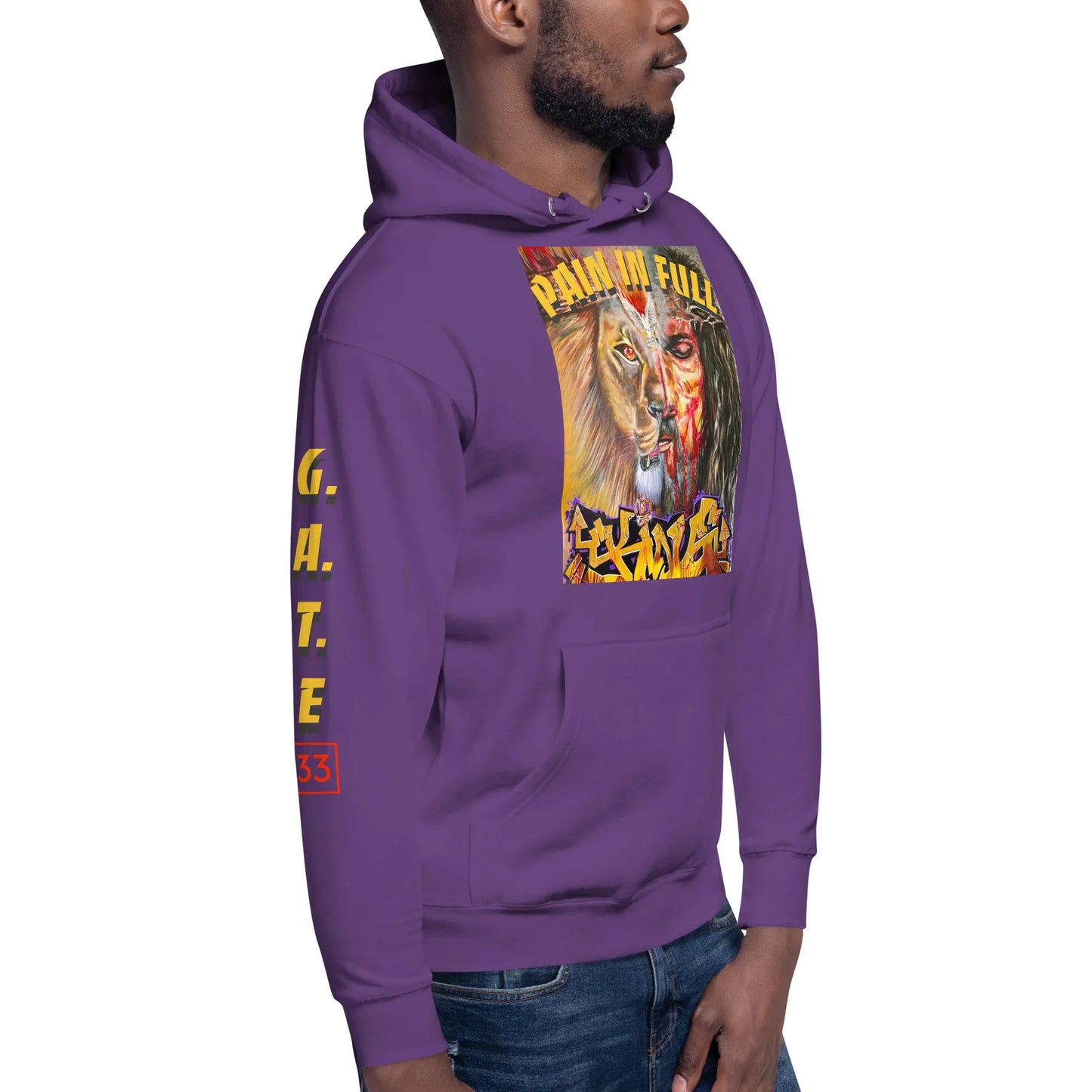 PAIN IN FULL Unisex Hoodie - Da G.A.T.E 33