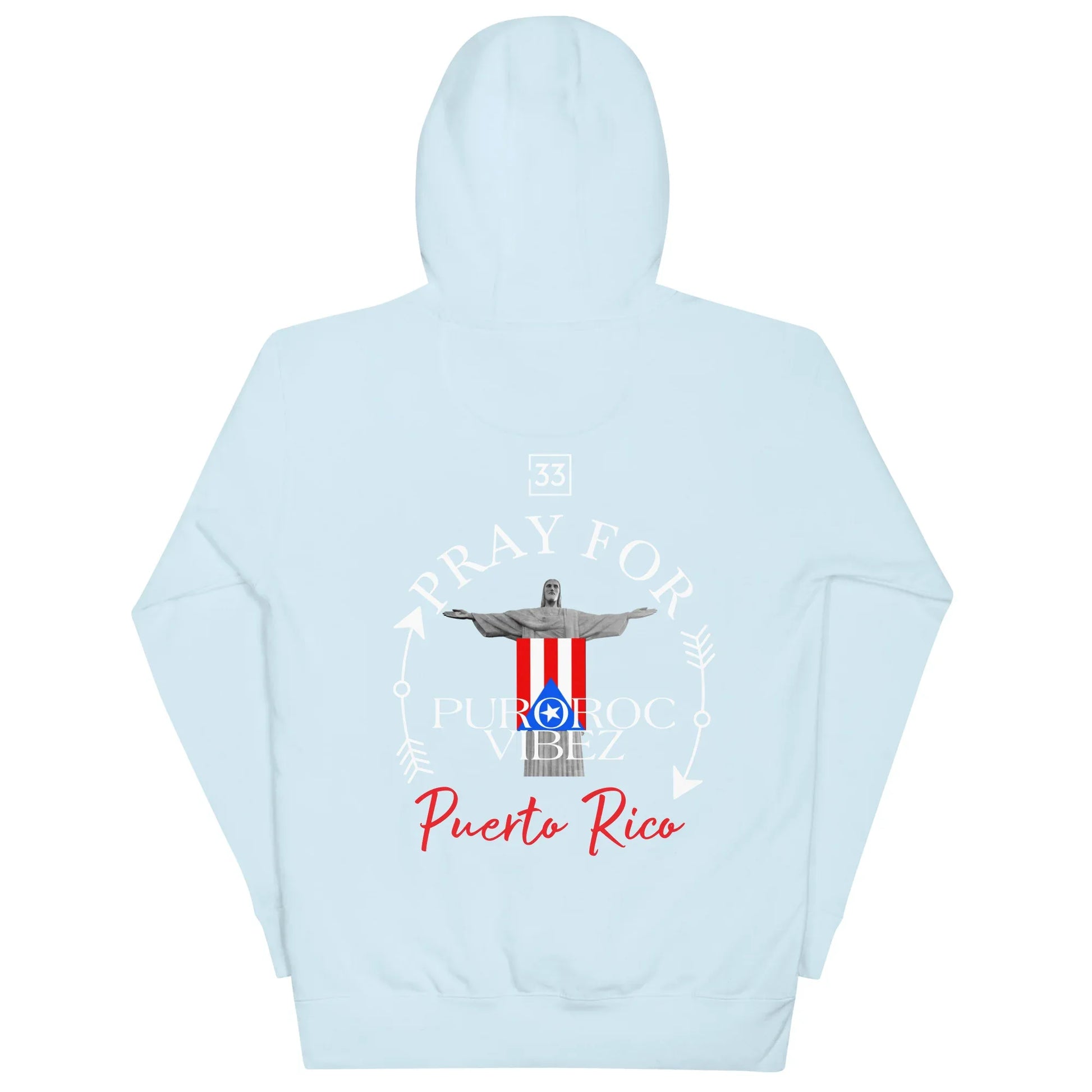 PRAY FOR PR Unisex Hoodie - Da G.A.T.E 33