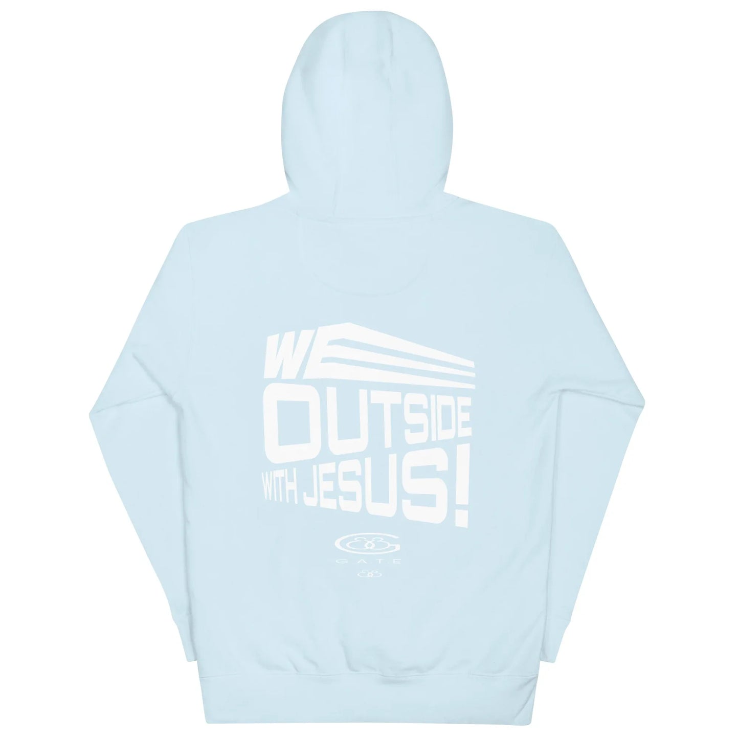 WE OUTSIDE -W- JESUS Unisex Hoodie - Da G.A.T.E 33