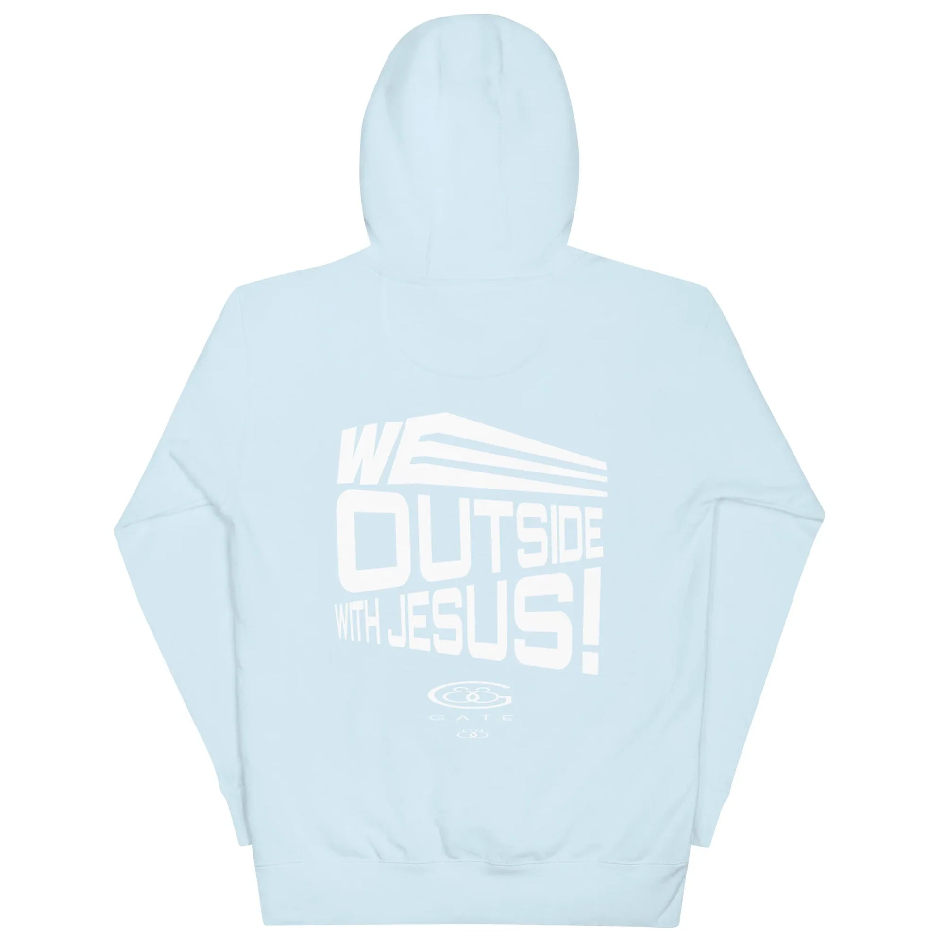 WE OUTSIDE -W- JESUS Unisex Hoodie - Da G.A.T.E 33