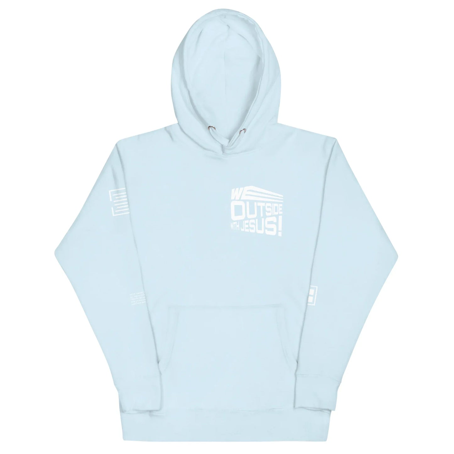 WE OUTSIDE -W- JESUS Unisex Hoodie - Da G.A.T.E 33