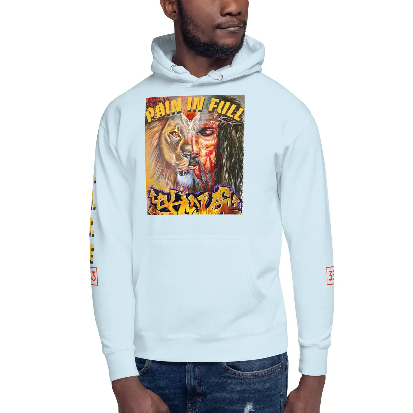 PAIN IN FULL Unisex Hoodie - Da G.A.T.E 33