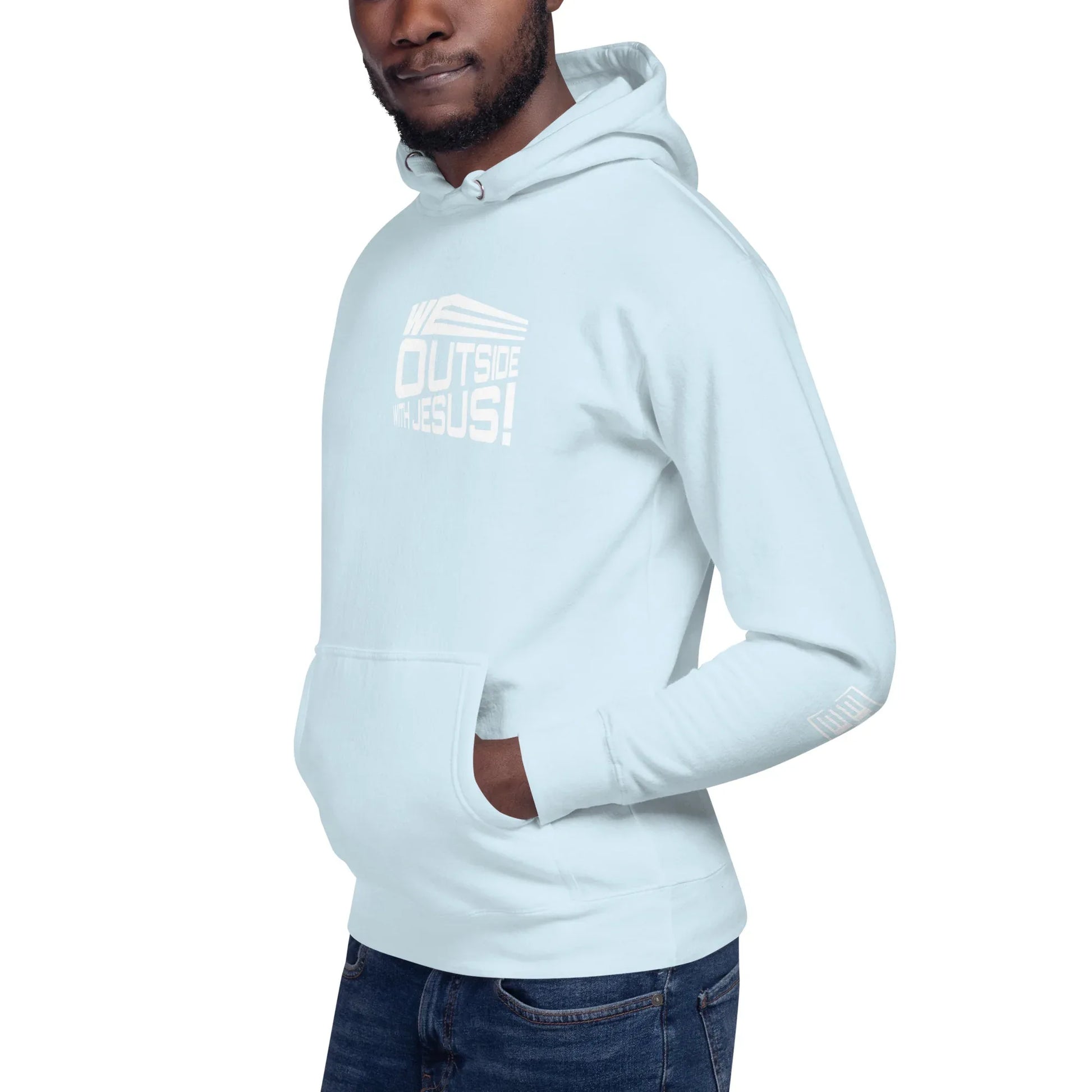 WE OUTSIDE -W- JESUS Unisex Hoodie - Da G.A.T.E 33