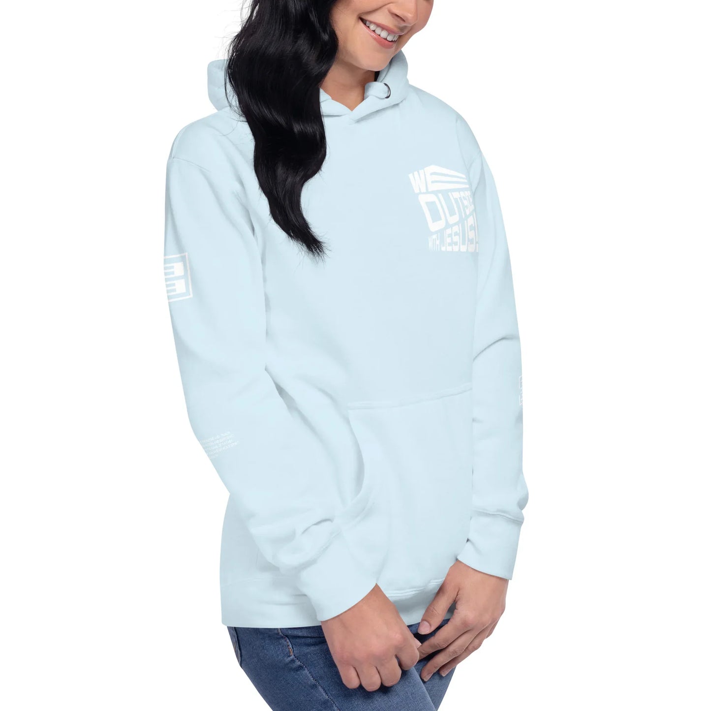 WE OUTSIDE -W- JESUS Unisex Hoodie - Da G.A.T.E 33