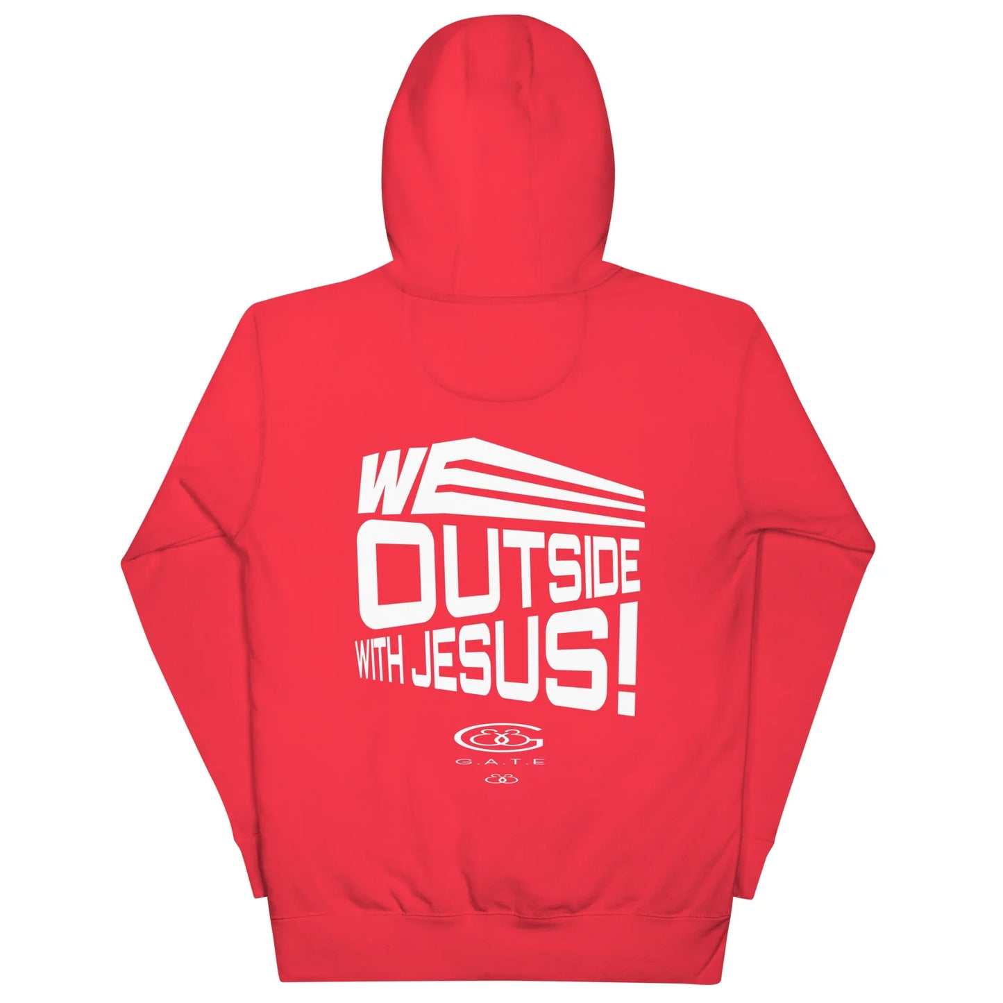 WE OUTSIDE -W- JESUS Unisex Hoodie - Da G.A.T.E 33