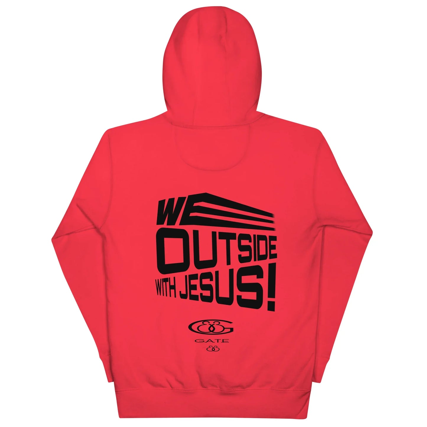 WE OUTSIDE -W- JESUS Unisex Hoodie - Da G.A.T.E 33