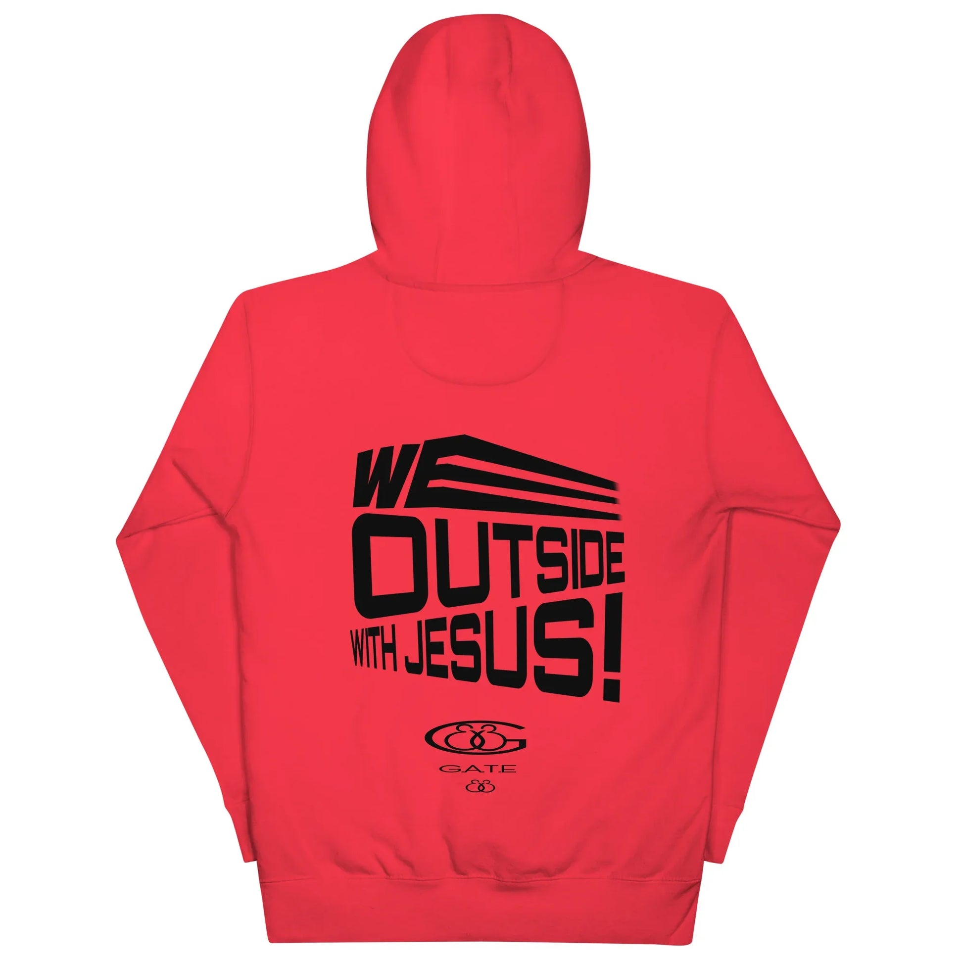 WE OUTSIDE -W- JESUS Unisex Hoodie - Da G.A.T.E 33