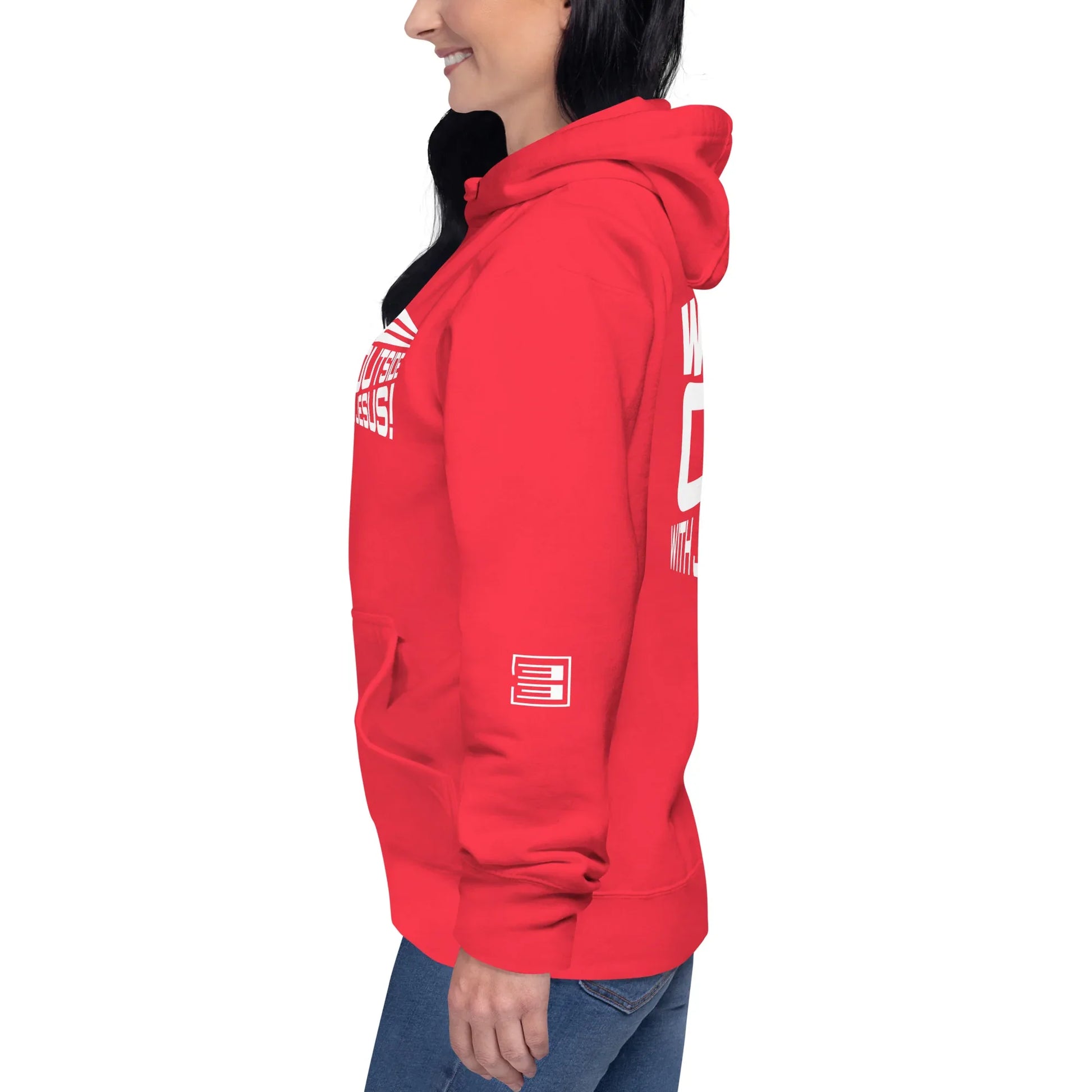 WE OUTSIDE -W- JESUS Unisex Hoodie - Da G.A.T.E 33