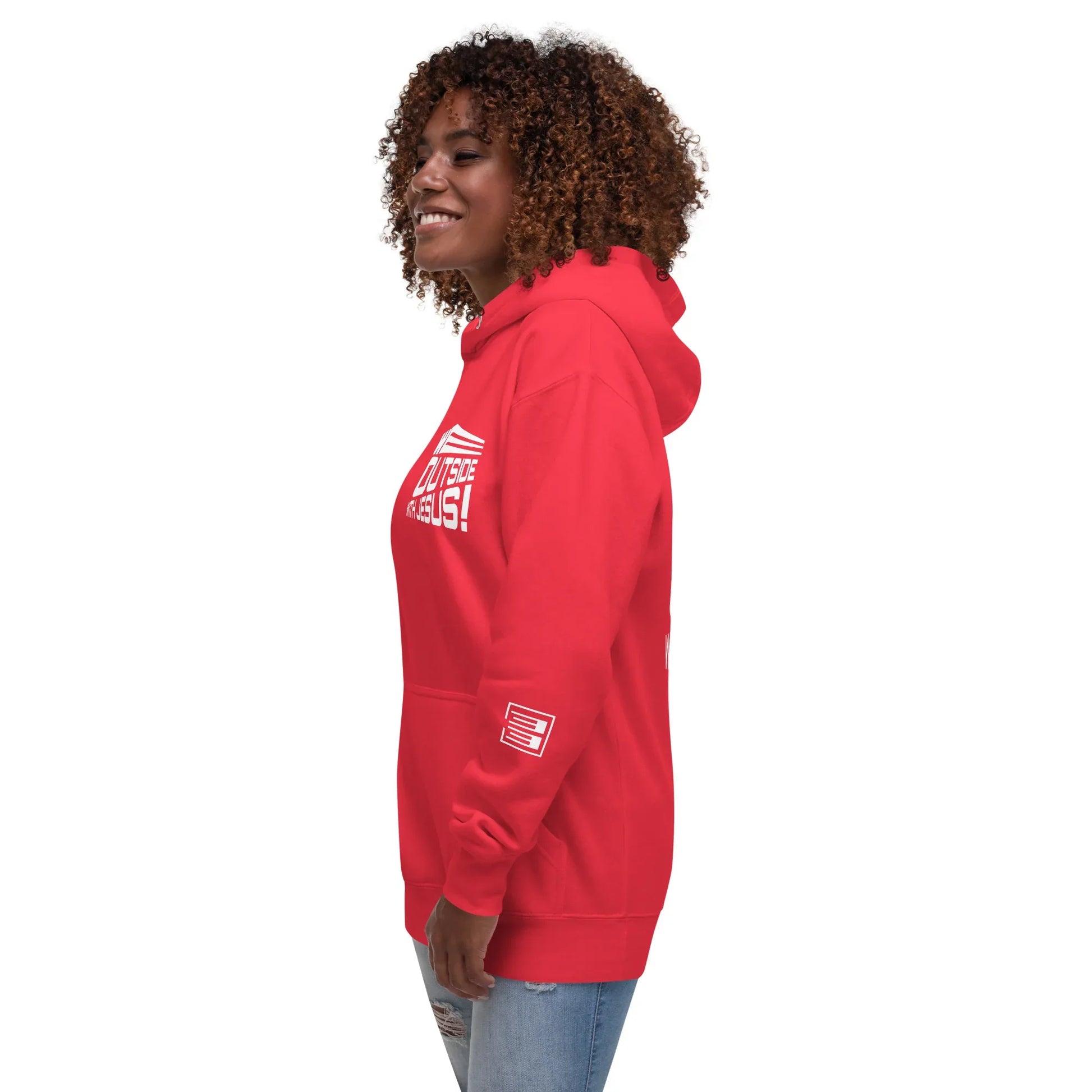 WE OUTSIDE -W- JESUS Unisex Hoodie - Da G.A.T.E 33