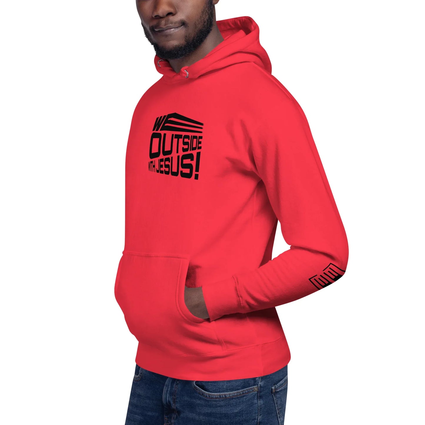 WE OUTSIDE -W- JESUS Unisex Hoodie - Da G.A.T.E 33