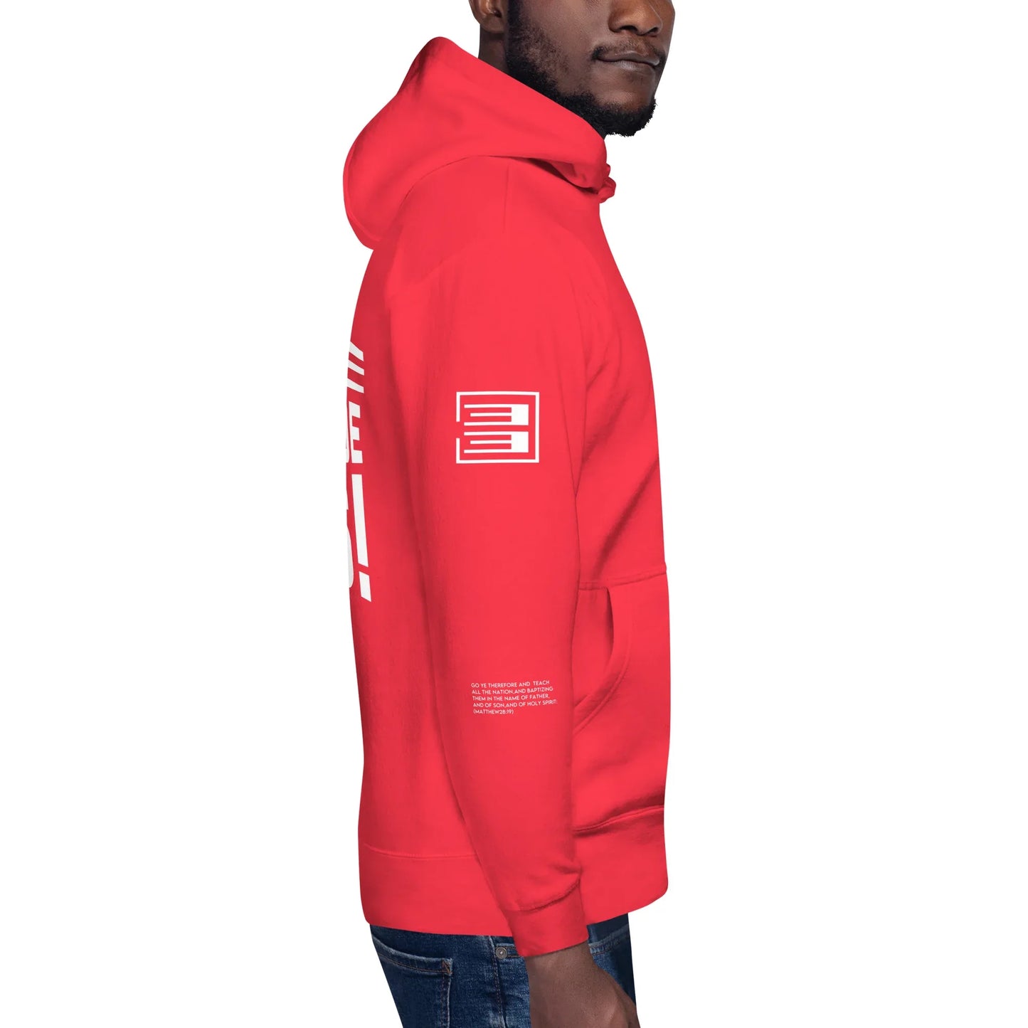 WE OUTSIDE -W- JESUS Unisex Hoodie - Da G.A.T.E 33