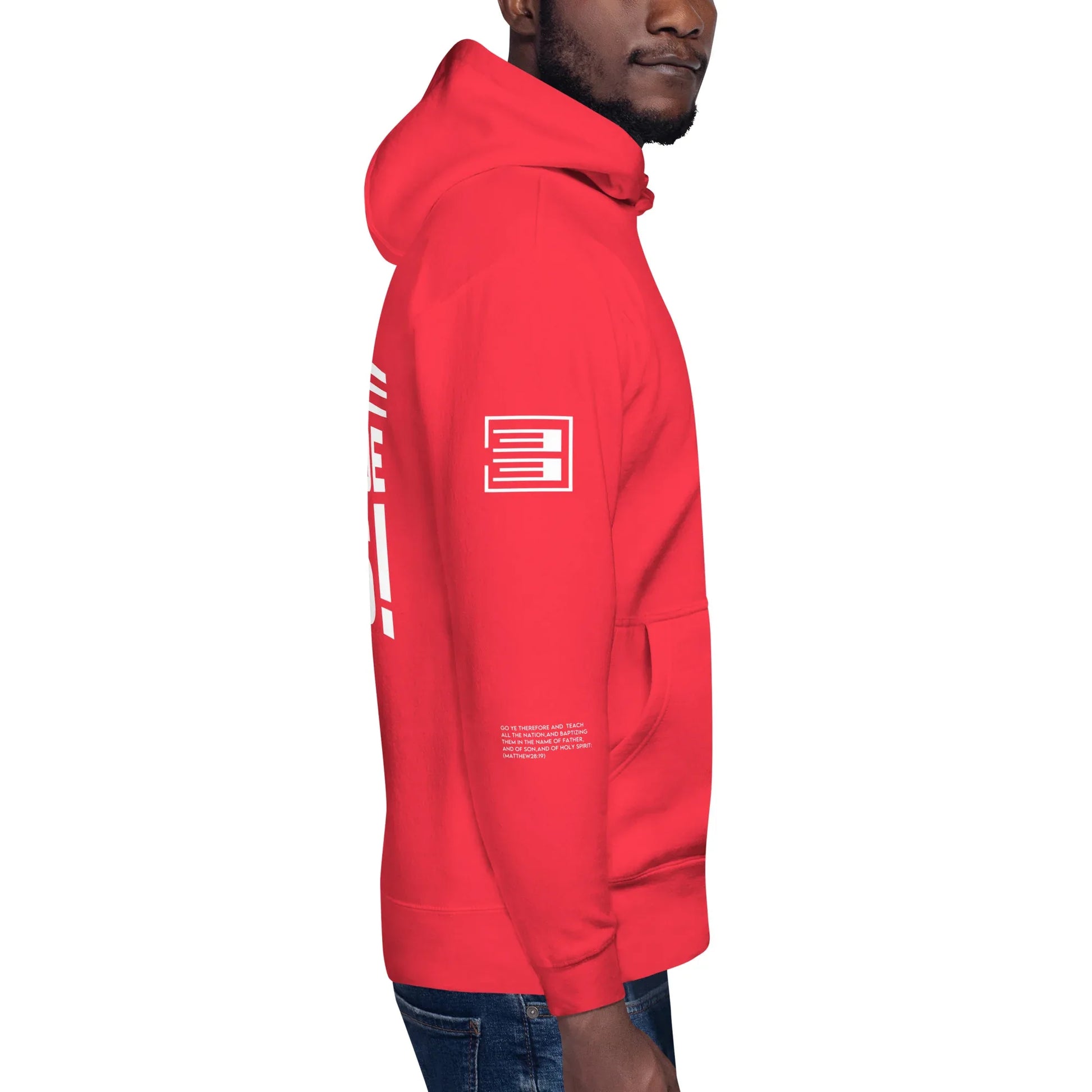 WE OUTSIDE -W- JESUS Unisex Hoodie - Da G.A.T.E 33