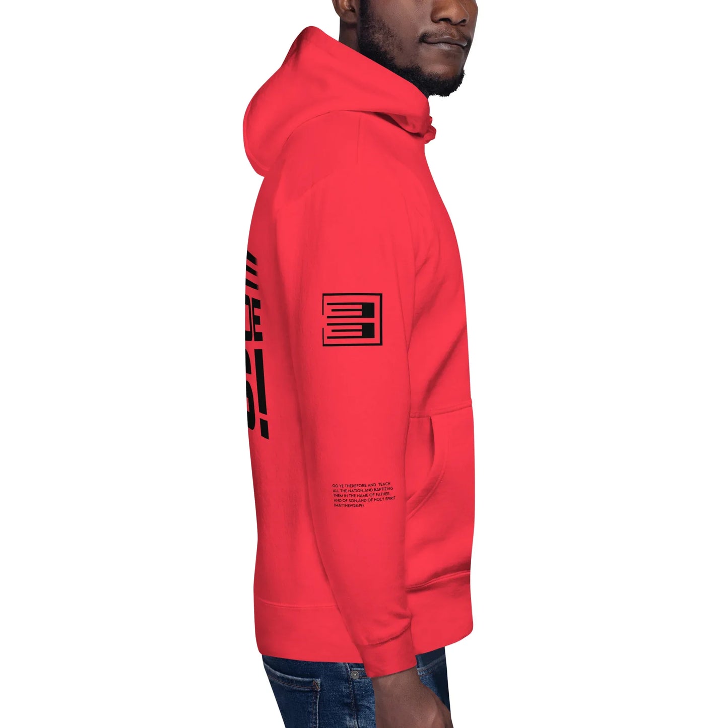 WE OUTSIDE -W- JESUS Unisex Hoodie - Da G.A.T.E 33
