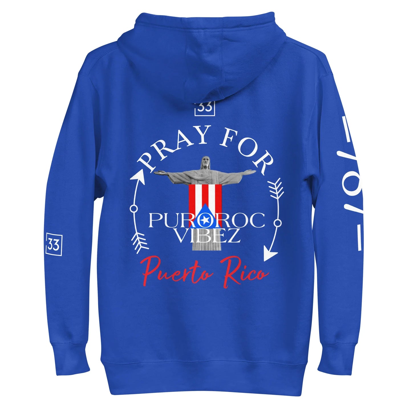PRAY FOR PR Unisex Hoodie - Da G.A.T.E 33