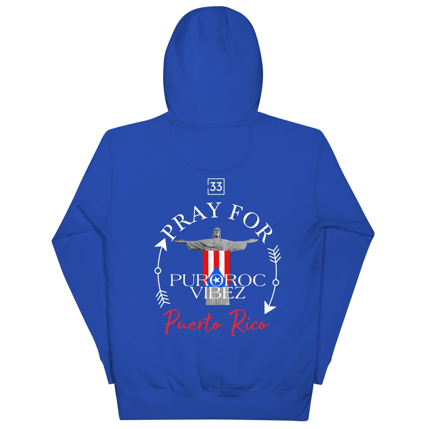 PRAY FOR PR Unisex Hoodie - Da G.A.T.E 33