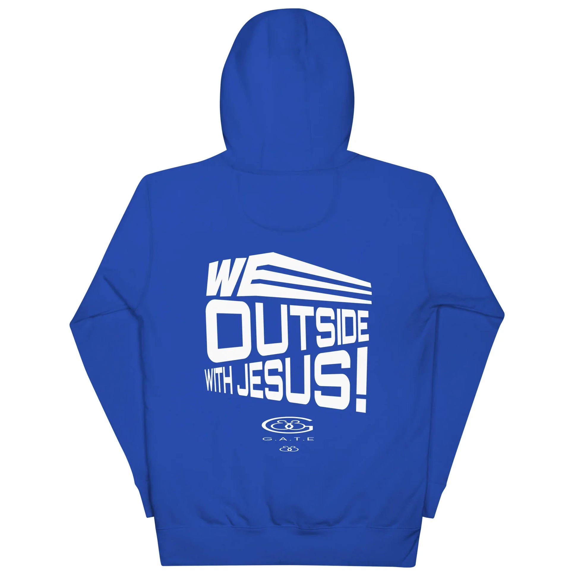 WE OUTSIDE -W- JESUS Unisex Hoodie - Da G.A.T.E 33