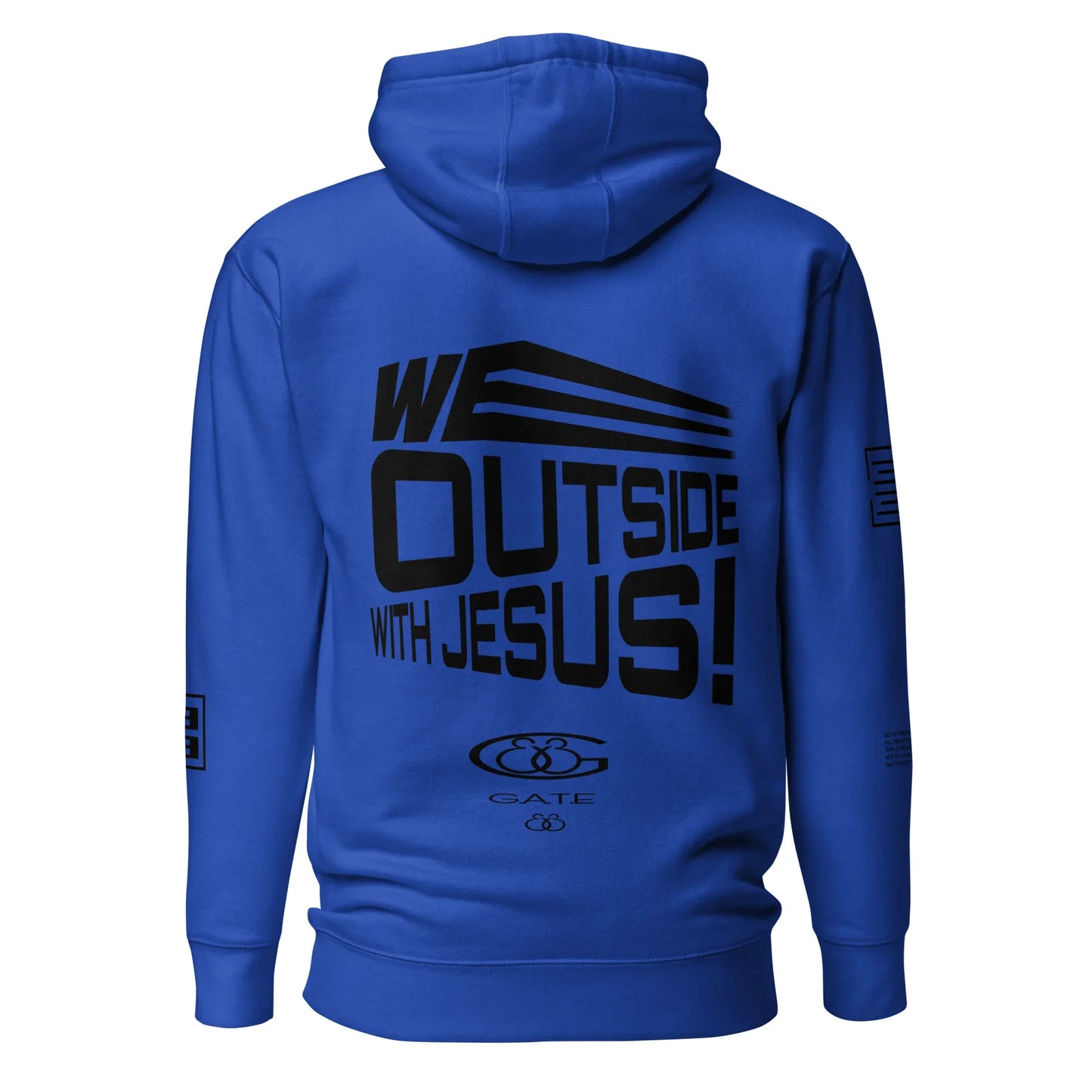 WE OUTSIDE -W- JESUS Unisex Hoodie - Da G.A.T.E 33