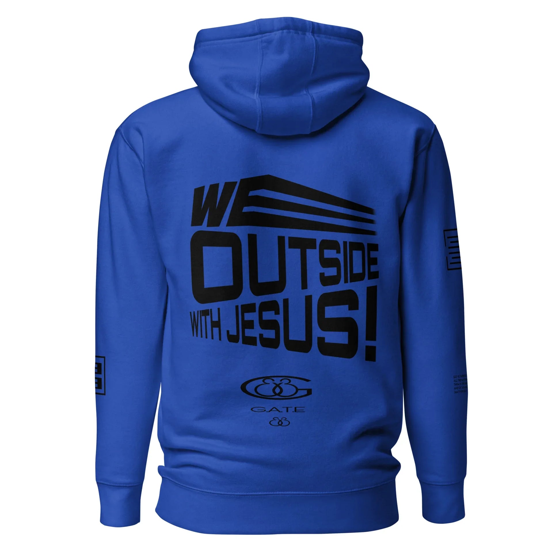 WE OUTSIDE -W- JESUS Unisex Hoodie - Da G.A.T.E 33