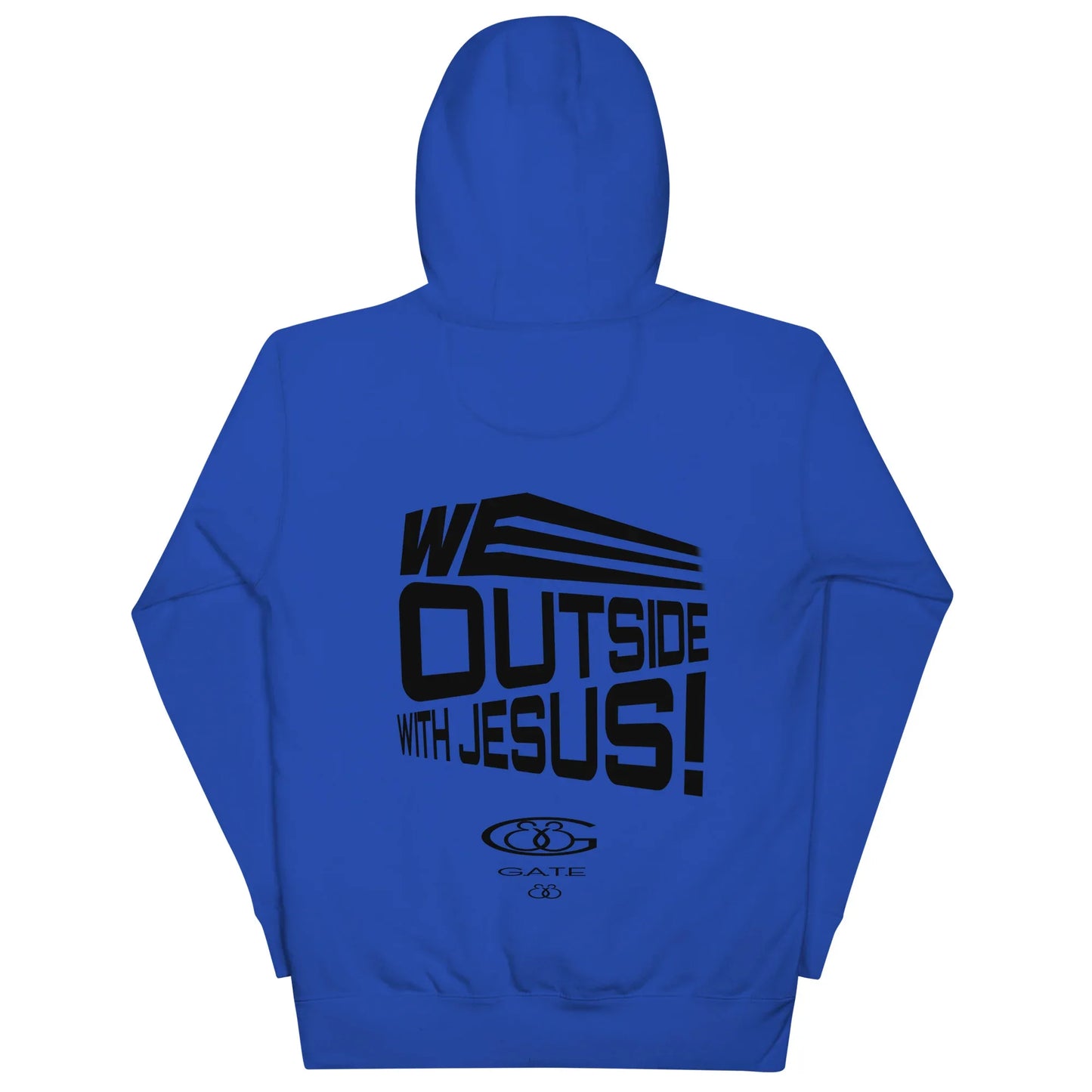 WE OUTSIDE -W- JESUS Unisex Hoodie - Da G.A.T.E 33
